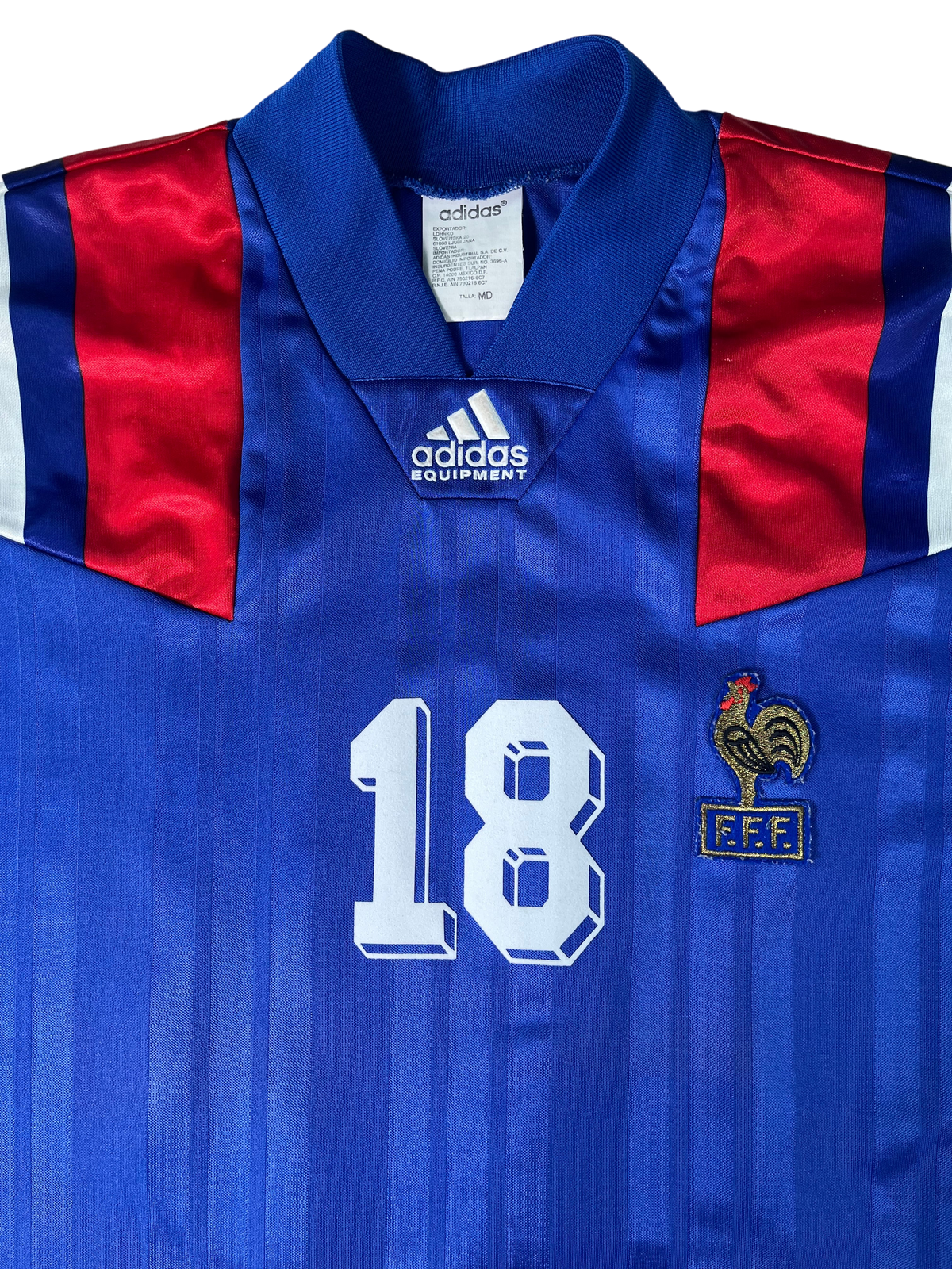 Jersey Francia Local 1992 1994 Éric Cantona (M)