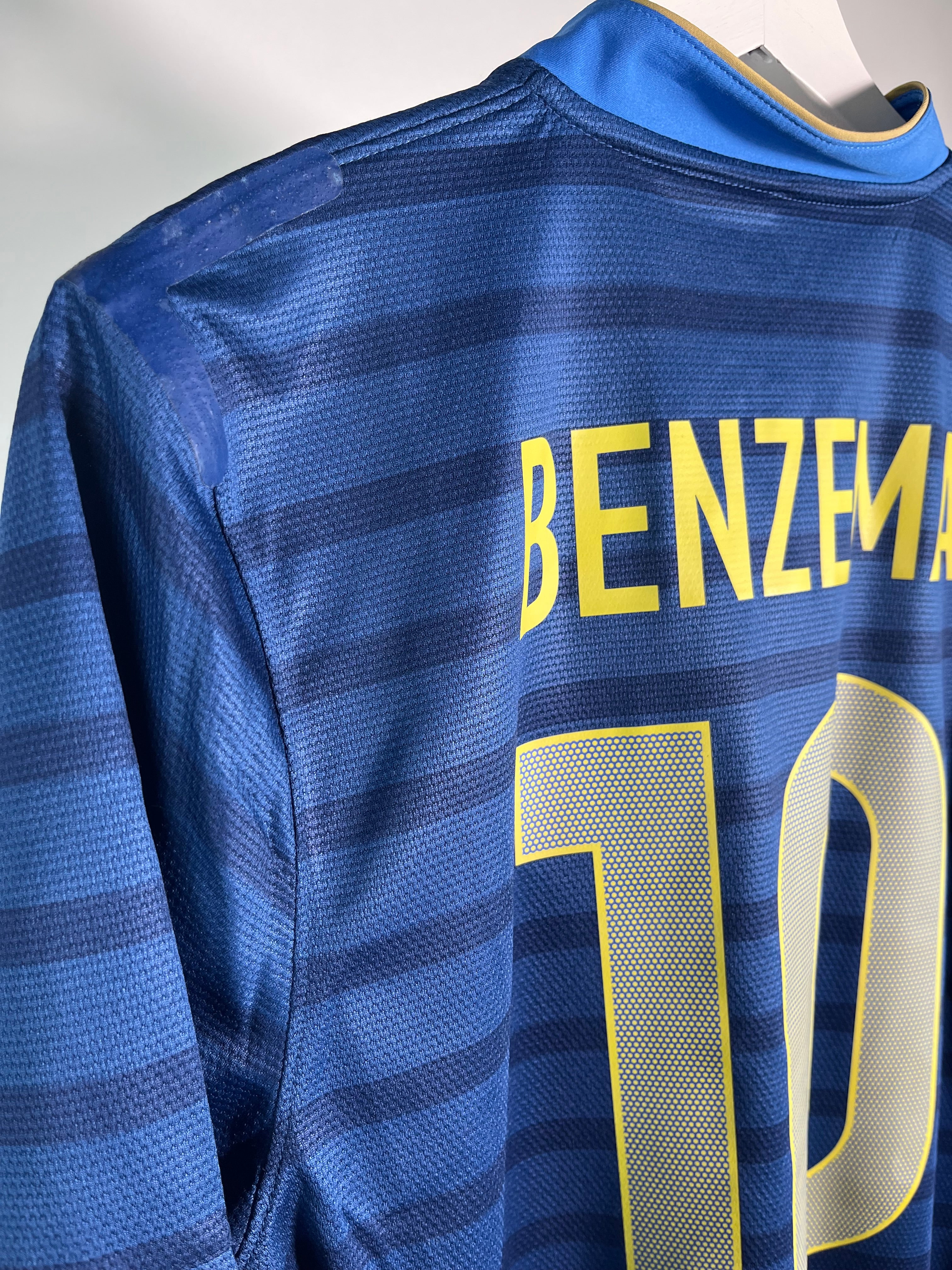 Jersey Francia Local 2012 2013 Versión Jugador Karim Benzema (L)