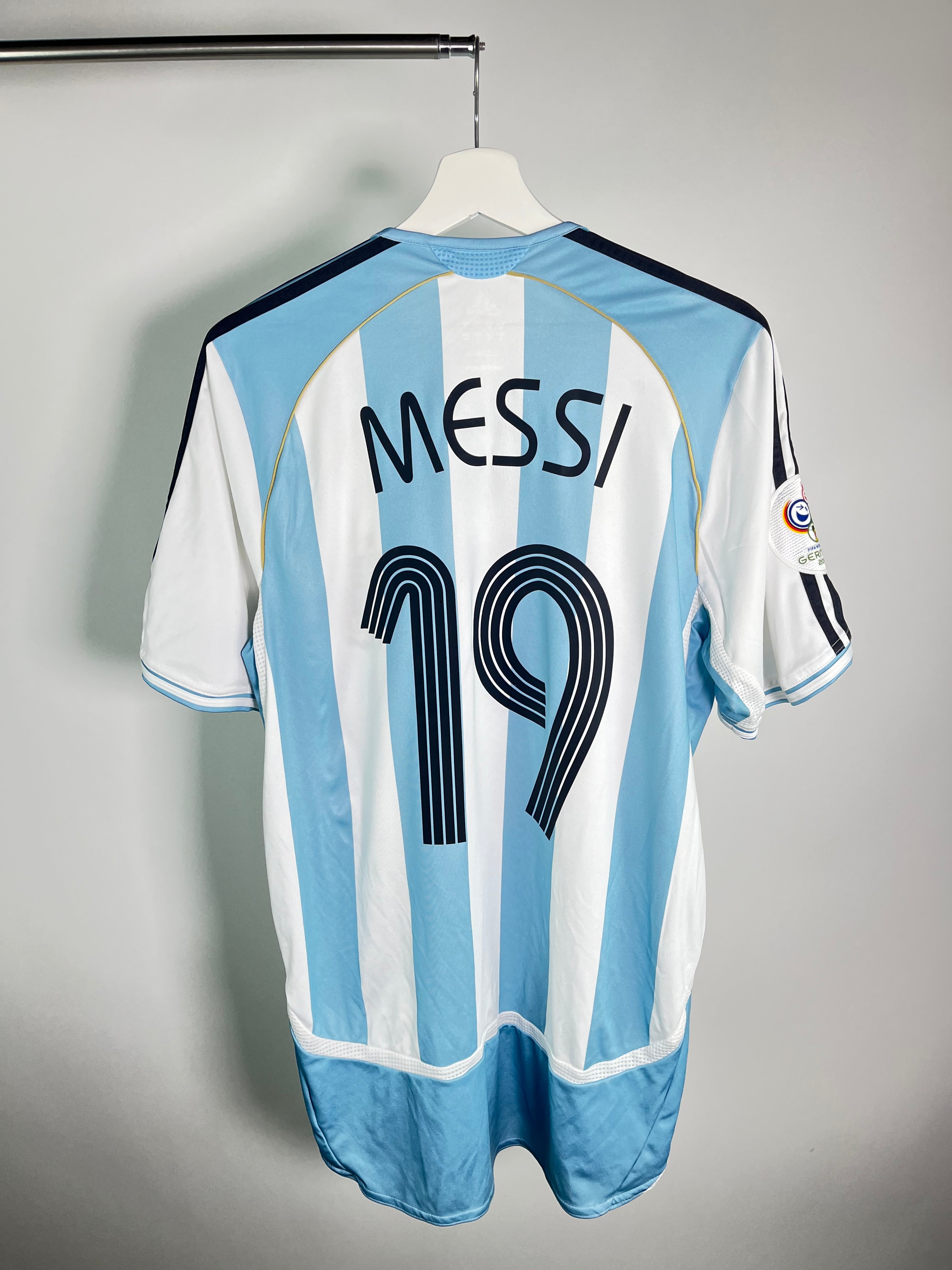 Jersey Argentina Local 2006 2007 Version Jugador Formotion Lionel Messi (M)