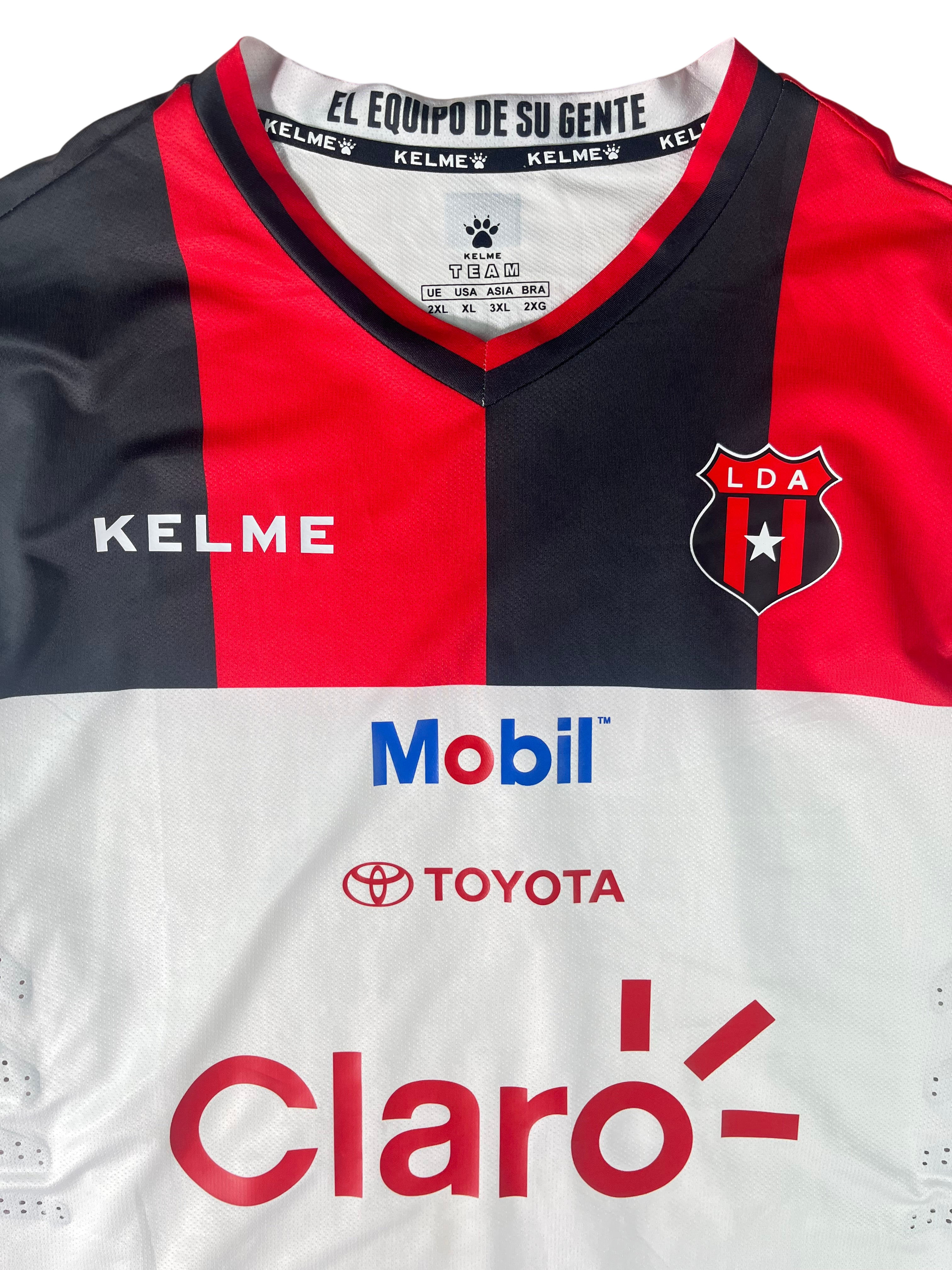 Jersey Alajuelense Visita 2018 2019 Manga Larga Versión Jugador (XXL)