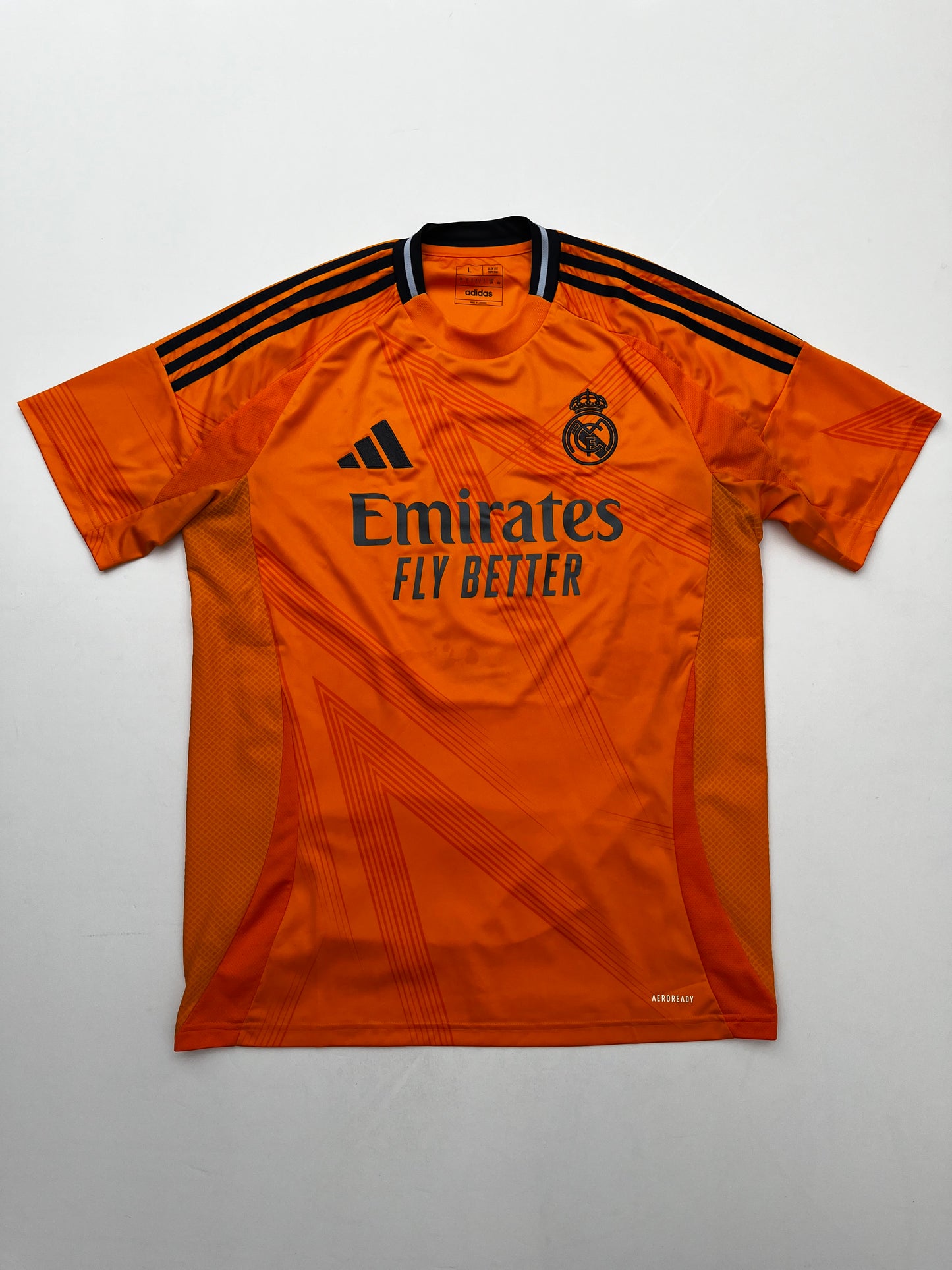 Jersey Real Madrid Visita 2024 2025 Kylian Mbappé (L)