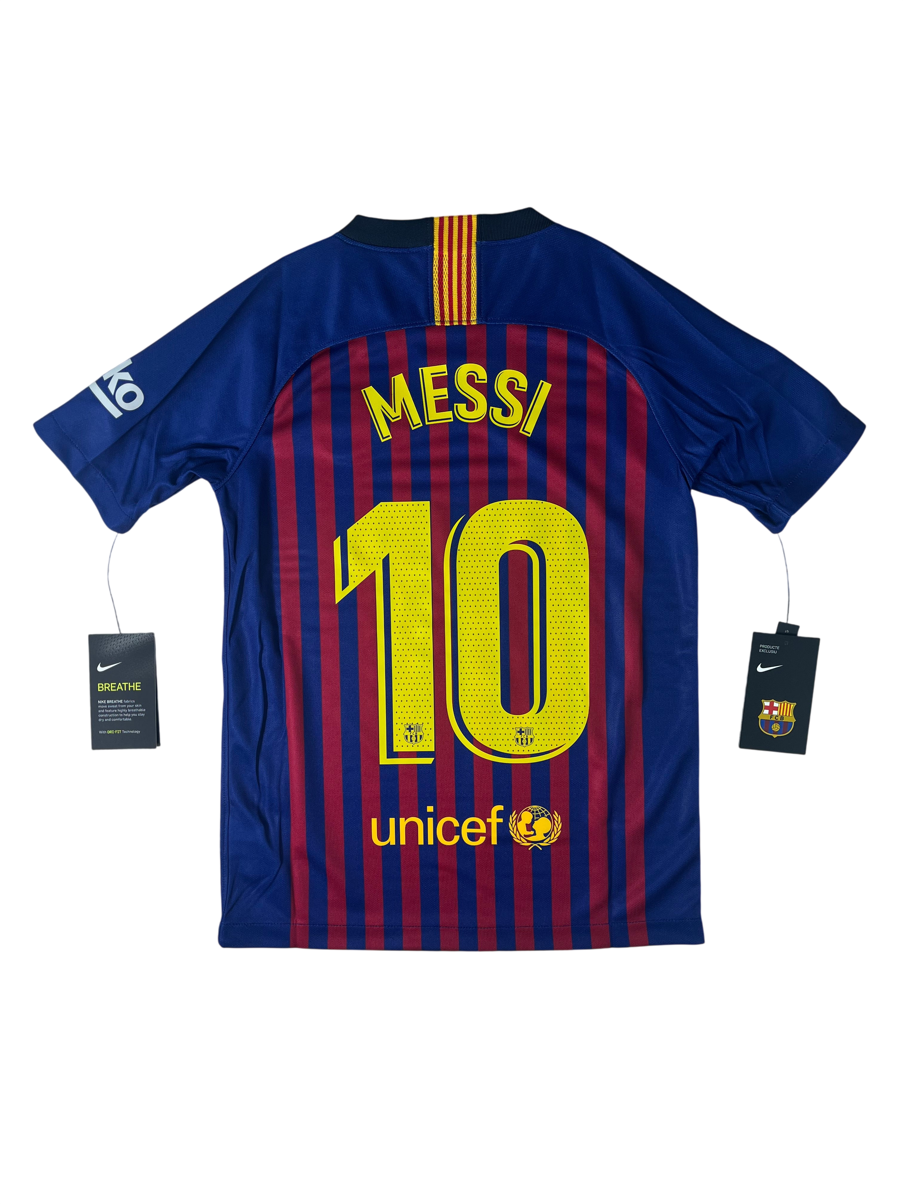 Jersey Barcelona Local 2017 2018 Lionel Messi *C/Etiquetas*