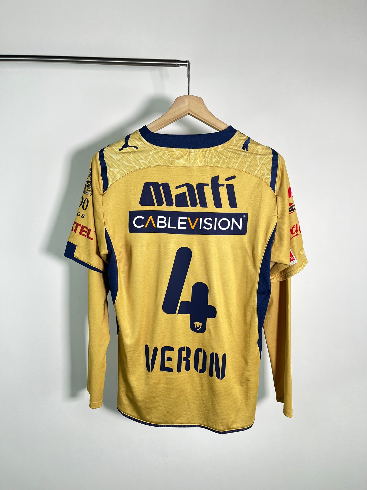 Jersey Pumas Tercero 2009 2010 Manga Larga Darío Verón (M)
