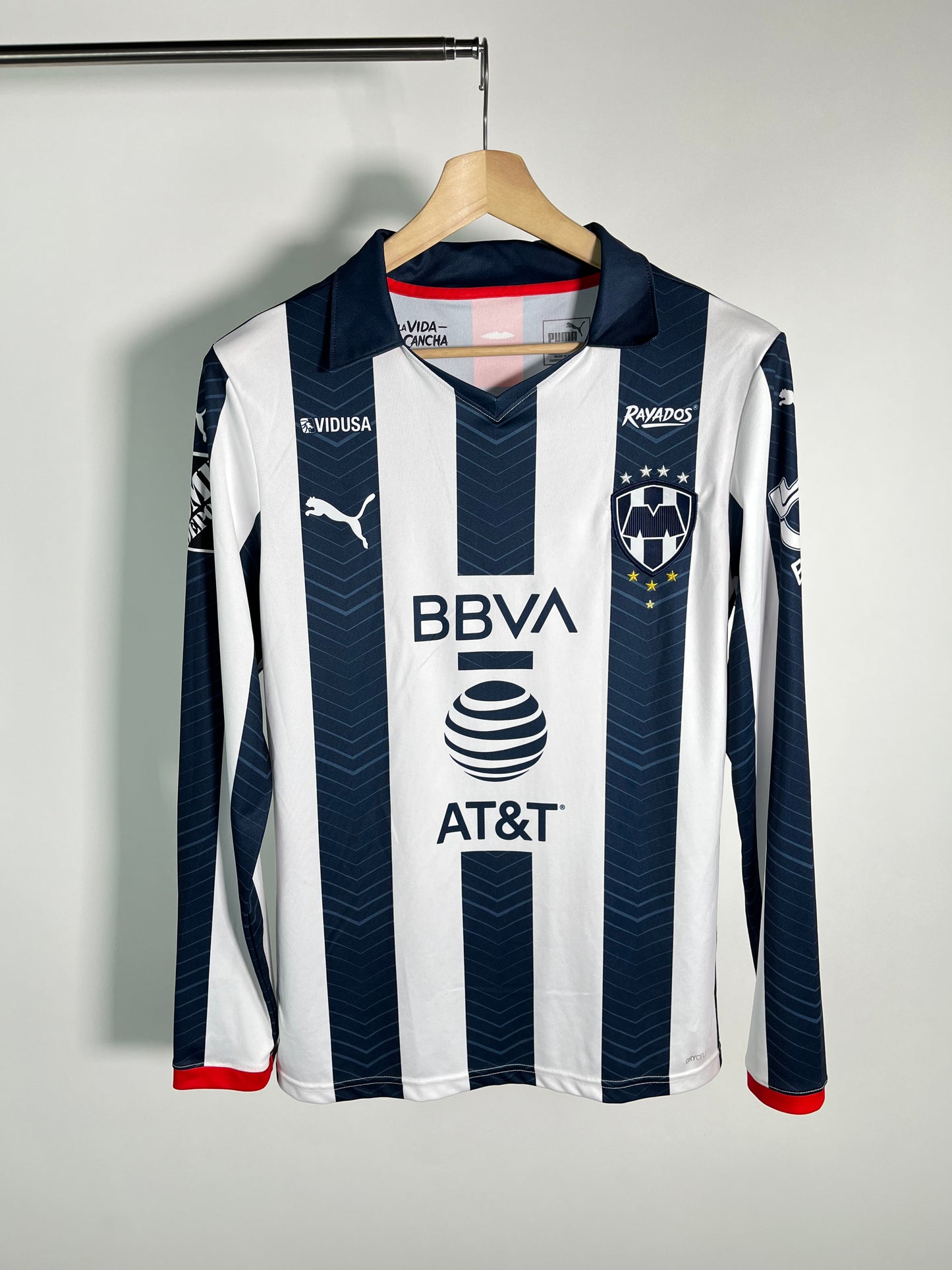 Jersey Rayados Monterrey Local 2019 2020 Manga Larga Rogelio Funes (M)