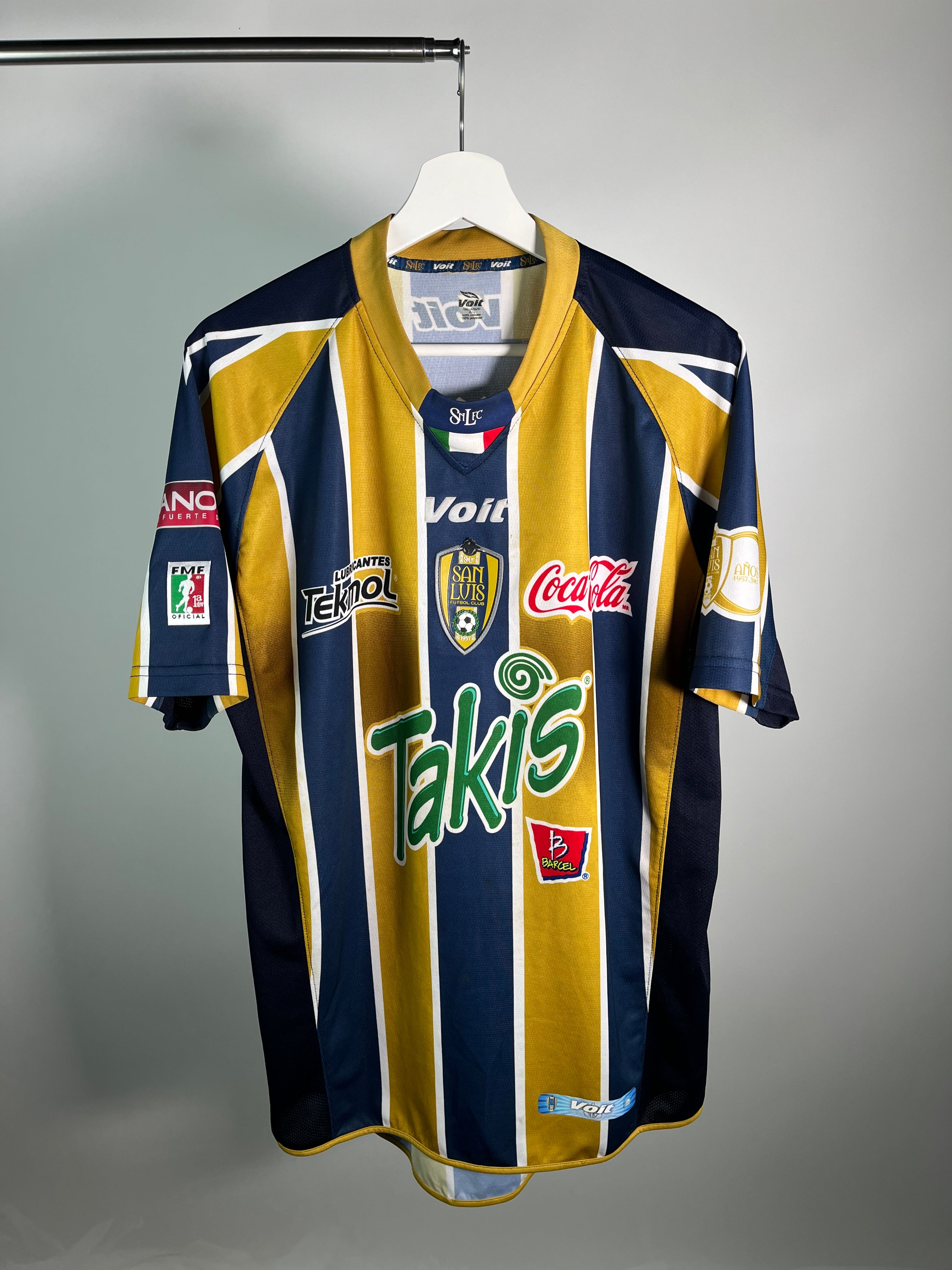 Jersey San Luis Local 2007 2008 Match Worn Tressor Moreno (L)