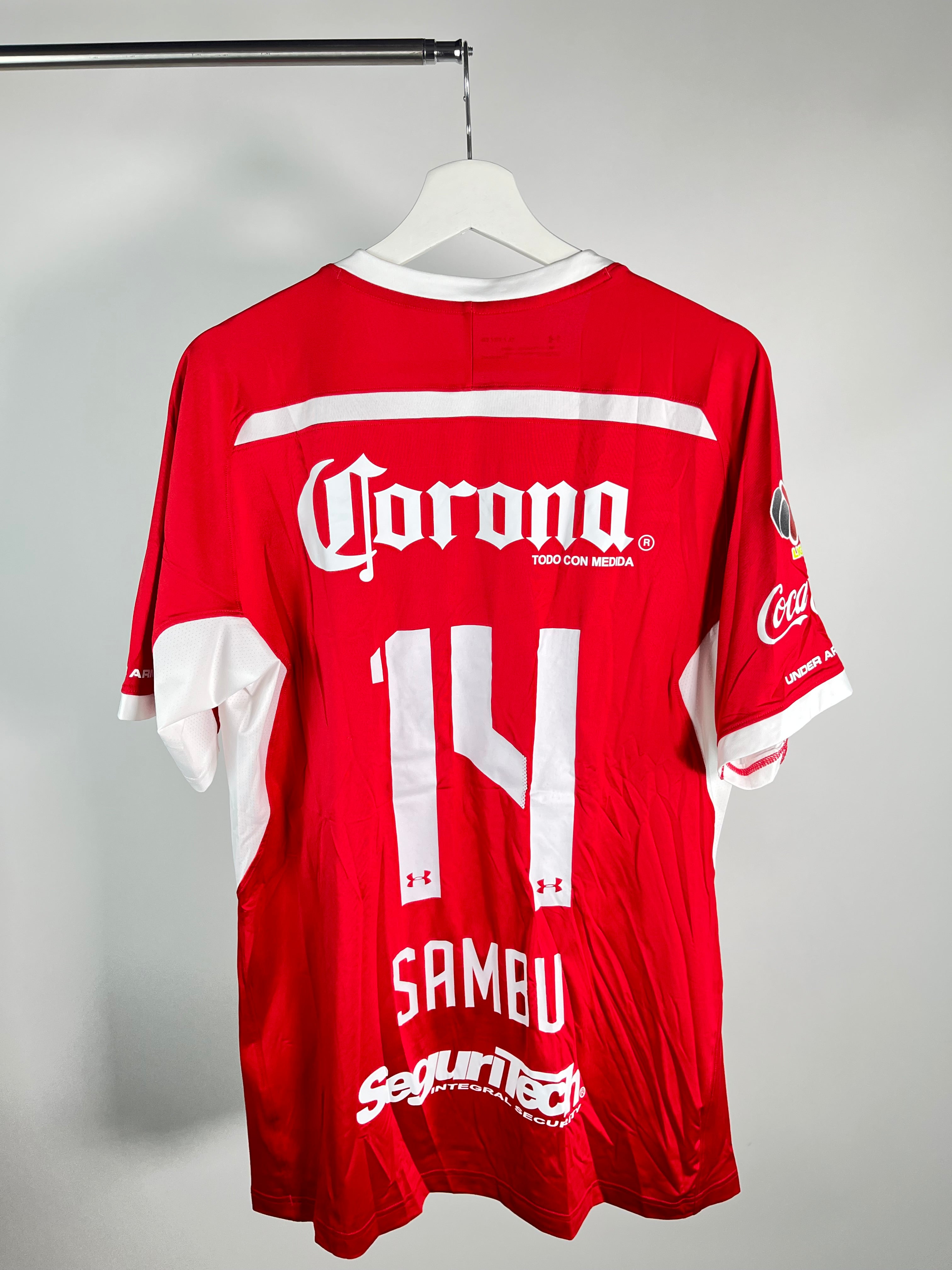 Jersey Toluca Local 2018 2019 Match Worn Rubens Sambueza (XL)