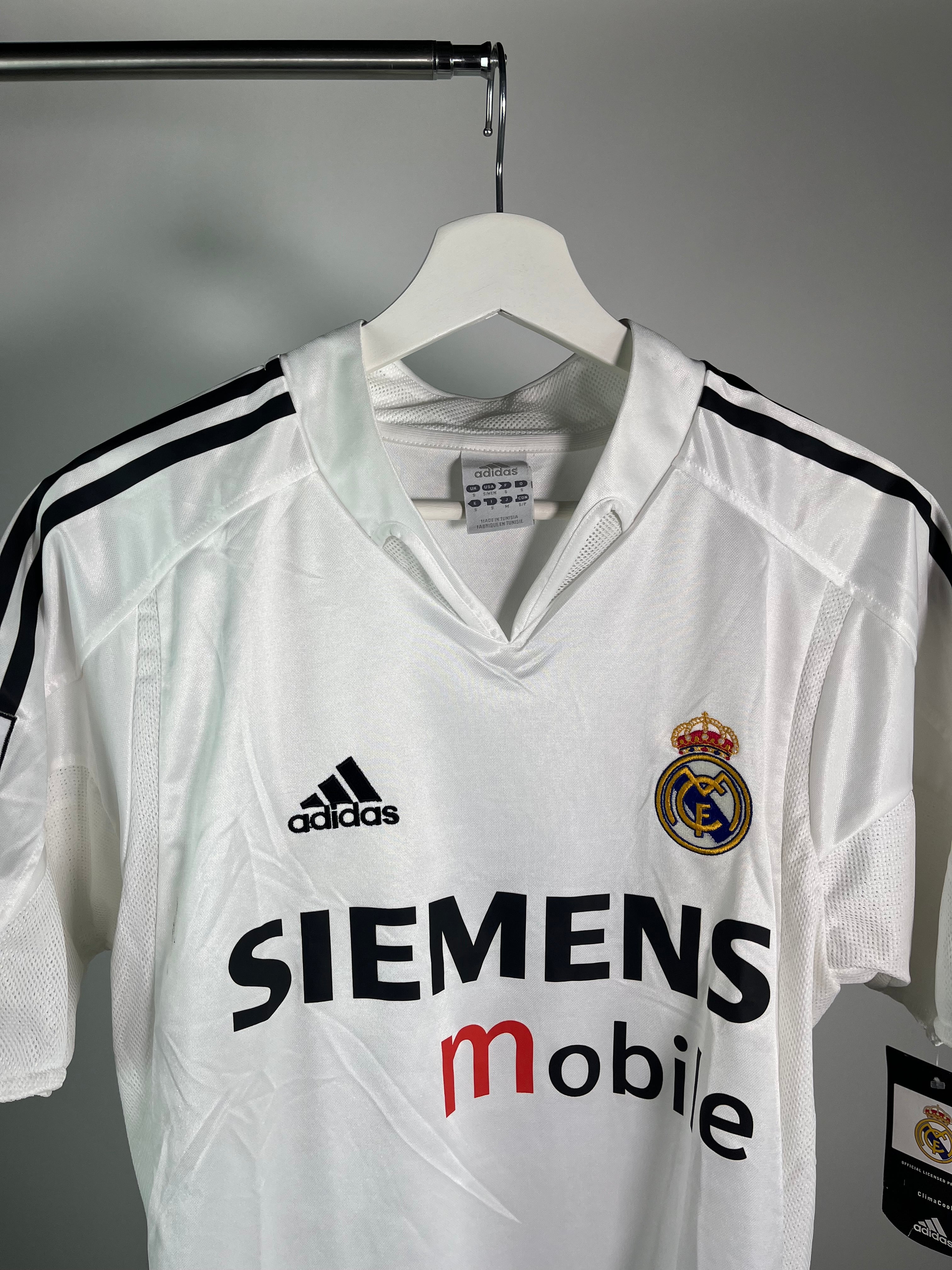 Jersey Real Madrid Local 2004 2005 *C/Etiquetas* (S)