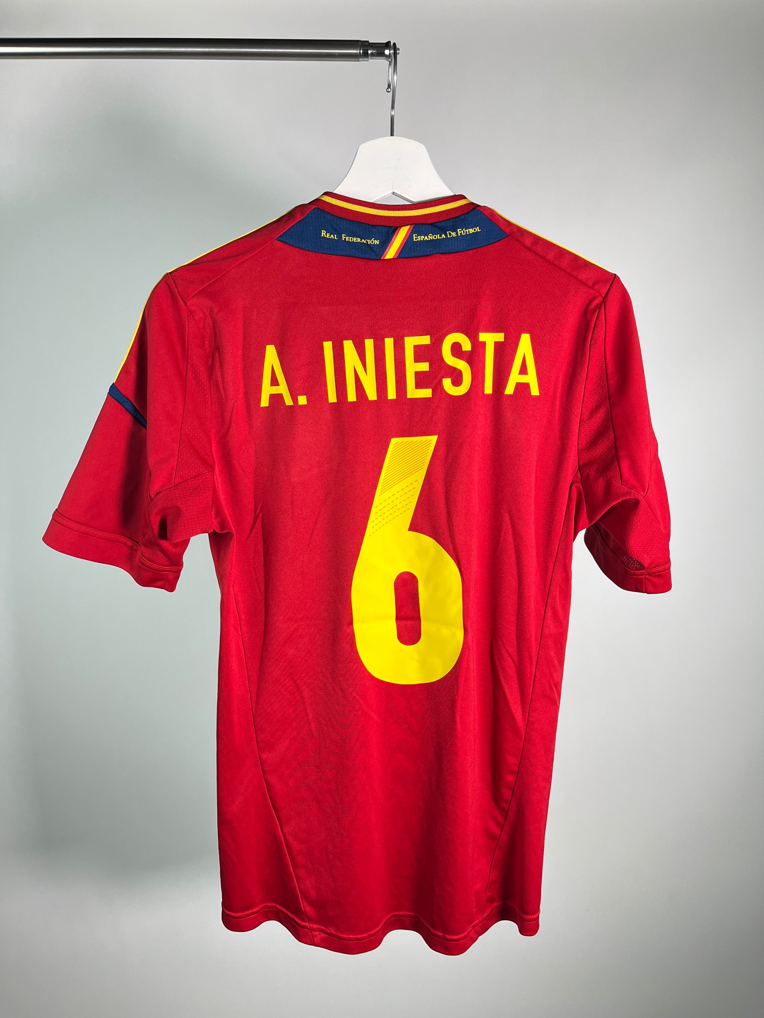 Jersey España Local 2012 2013 Andrés Iniesta (M)