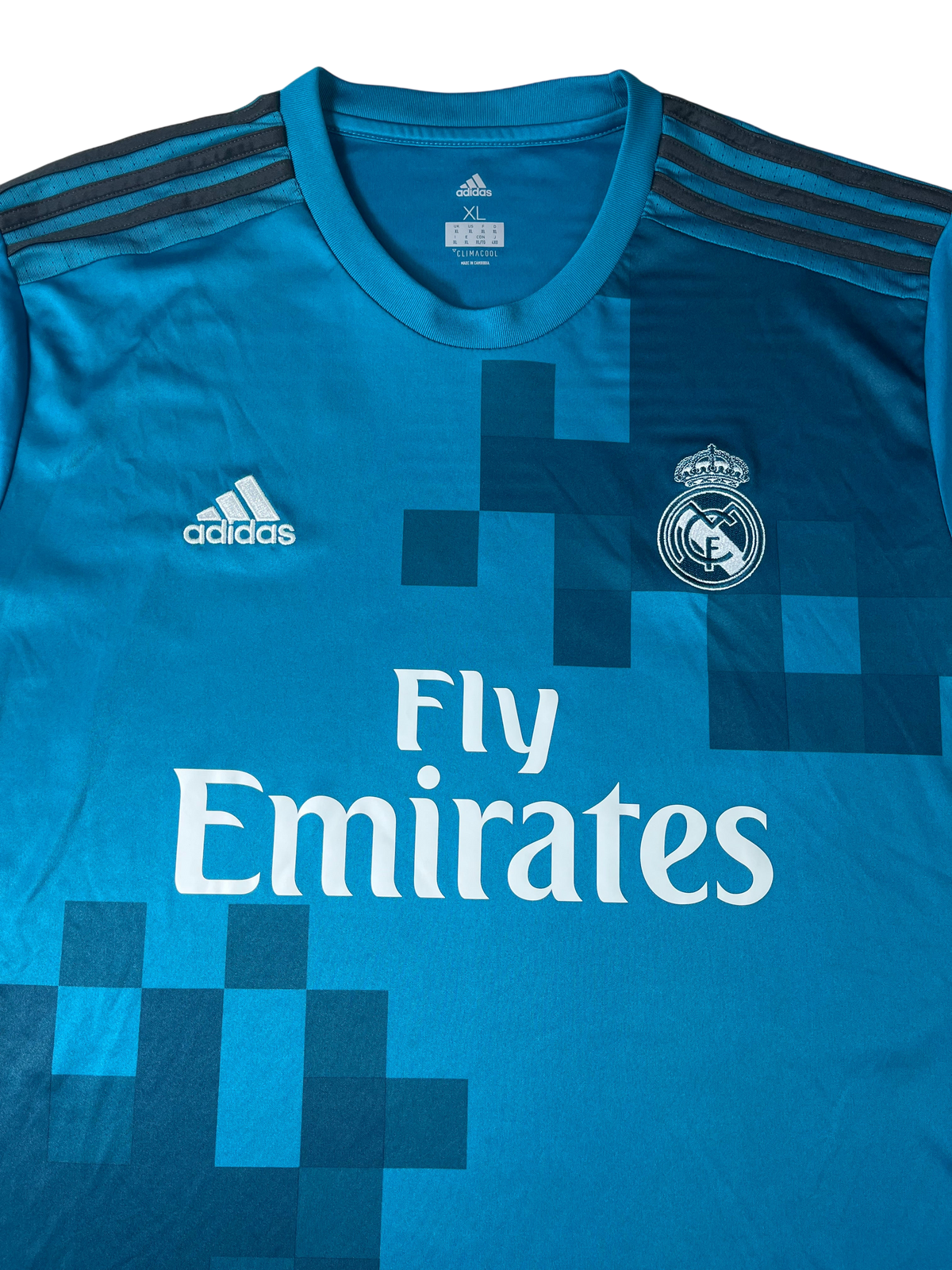 Jersey Real Madrid Tercera 2017 2018 Cristiano Ronaldo (XL)