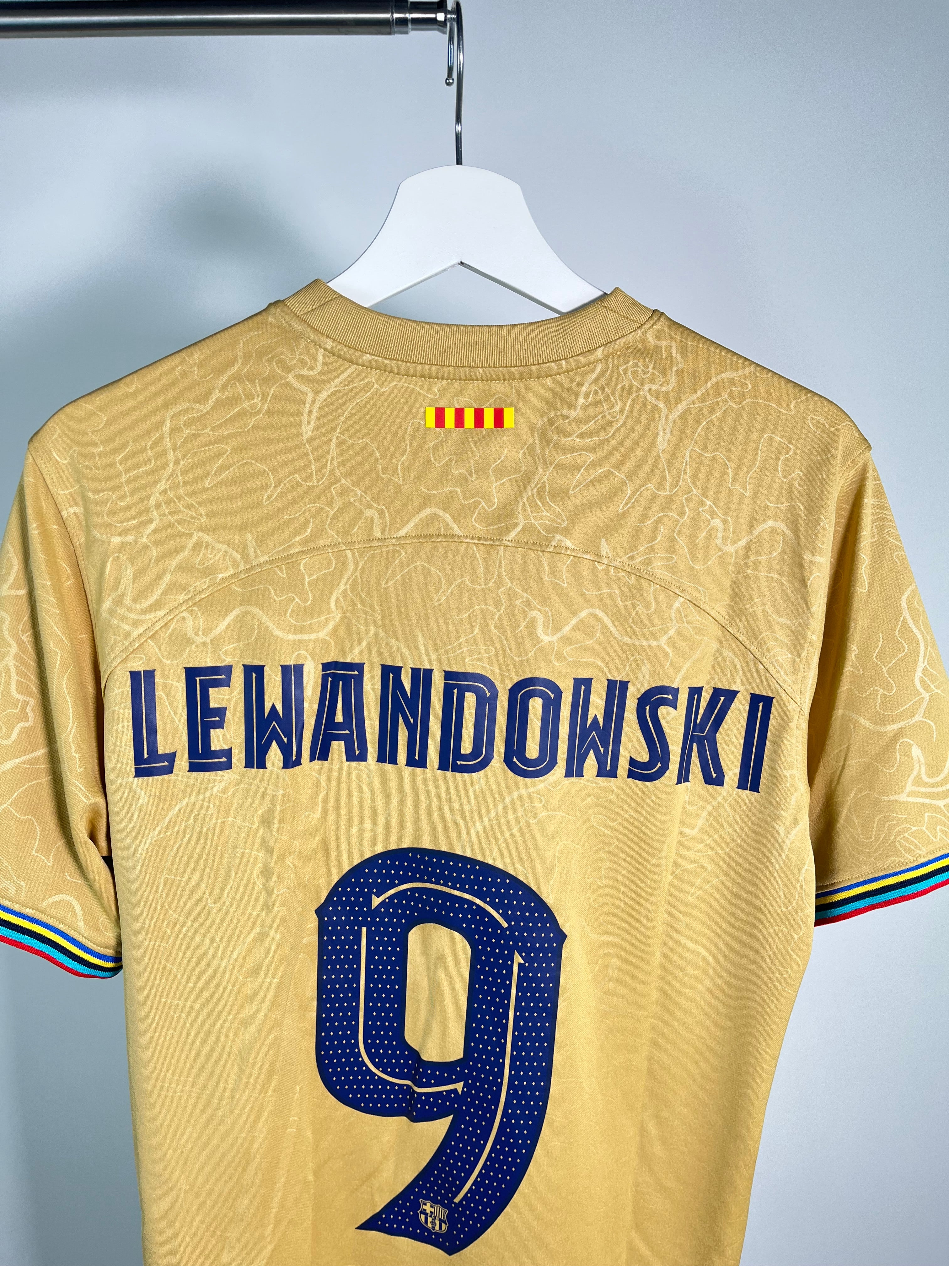 Jersey Barcelona Visita 2022 2023 Robert Lewandowski (S)