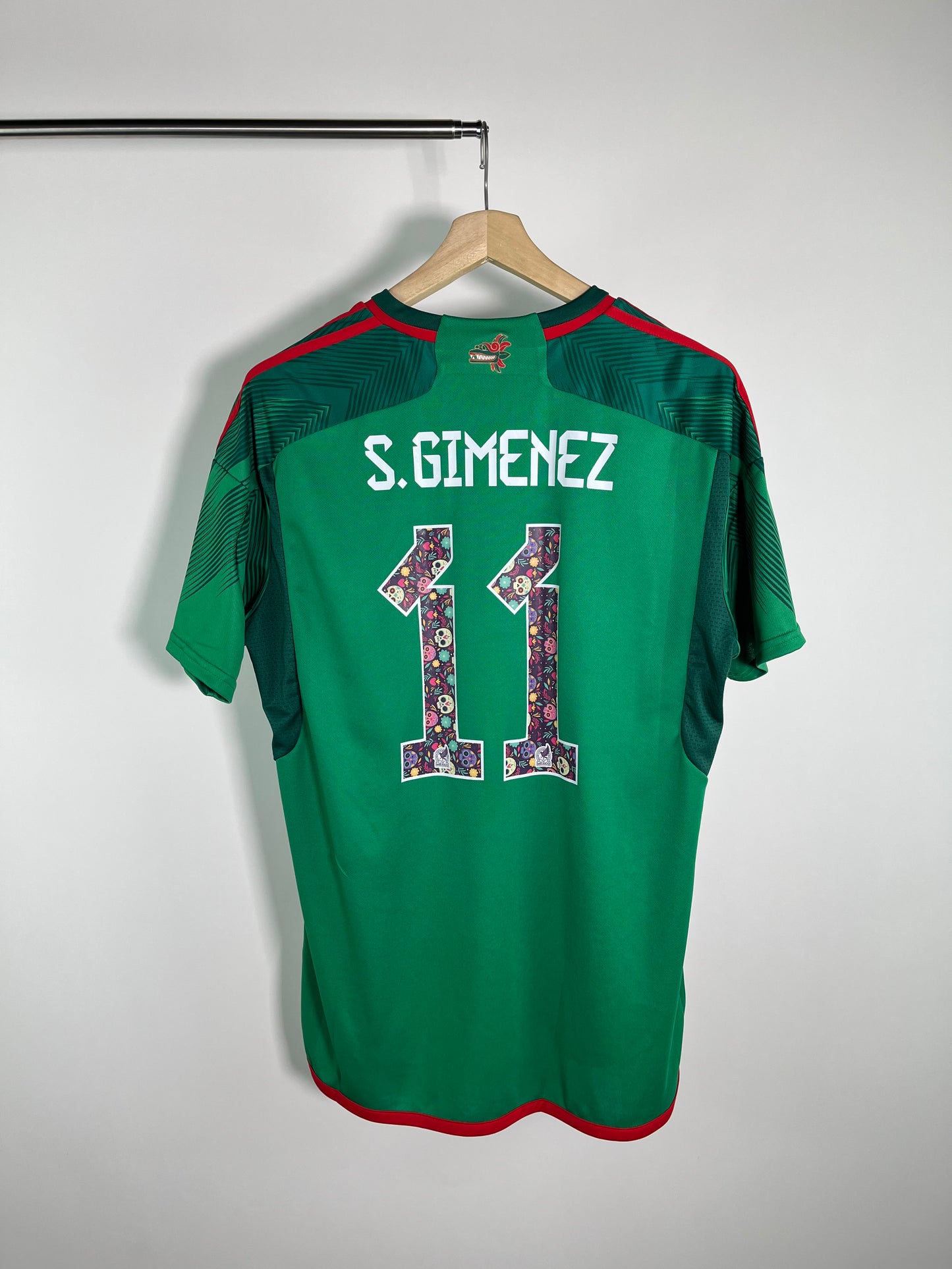 Jersey México Local 2022 2023 *Día de Muertos* Santiago Giménez (XL)
