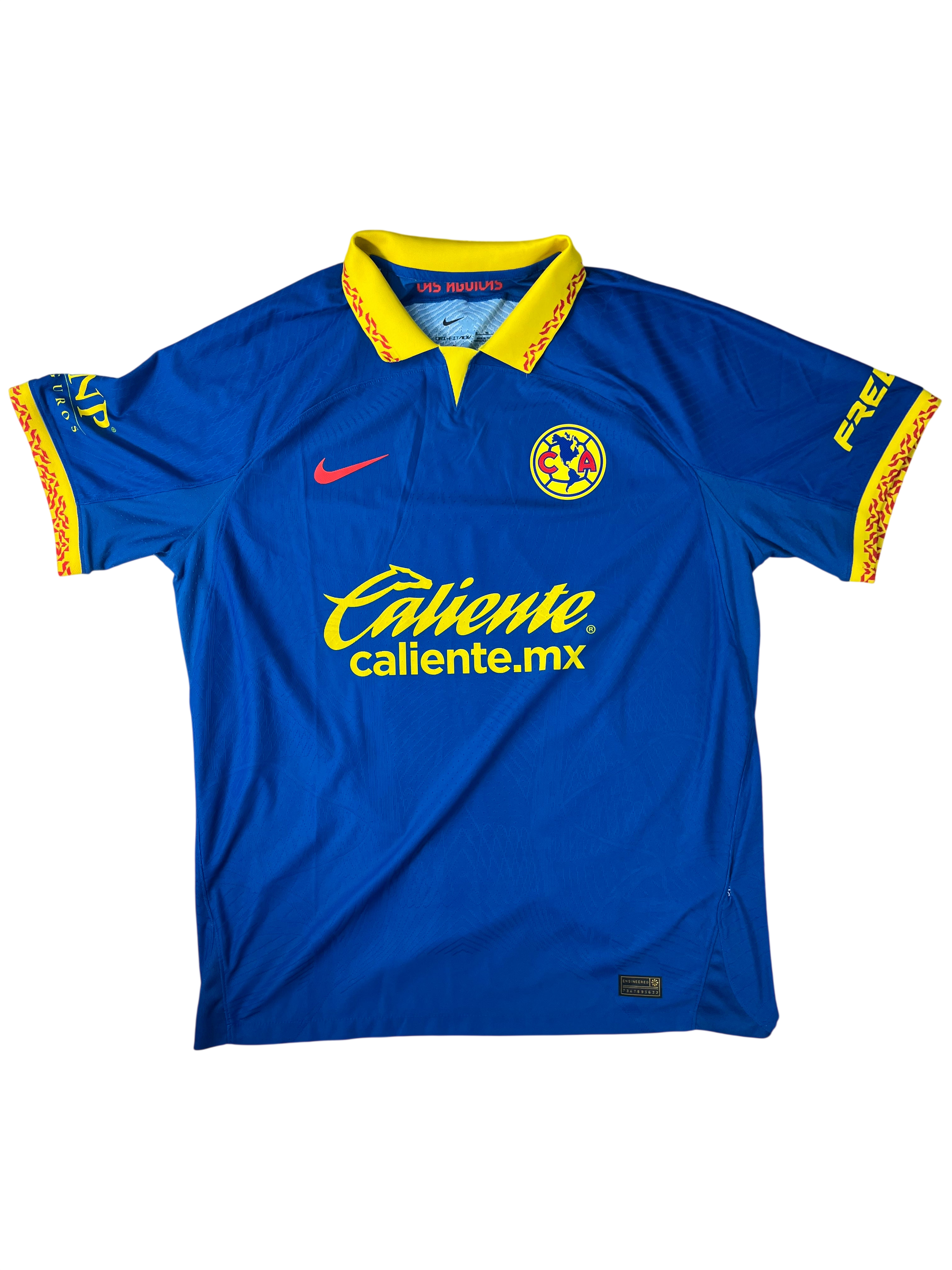 Jersey Club América Visita 2023 2024 Versión Jugador Diego Valdés (XL)