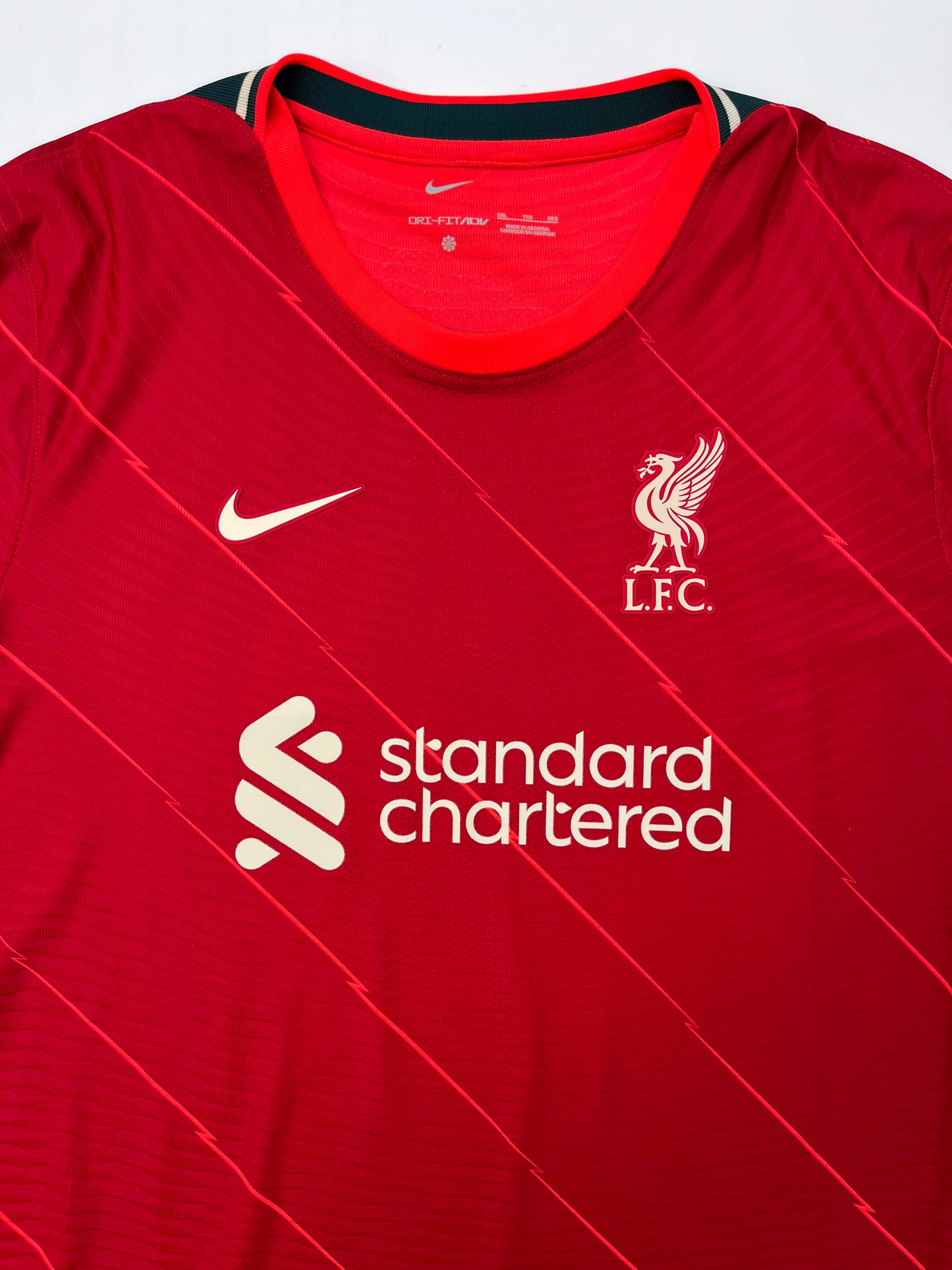 Jersey Liverpool Local 2021 2022 Versión Jugador (XXL)