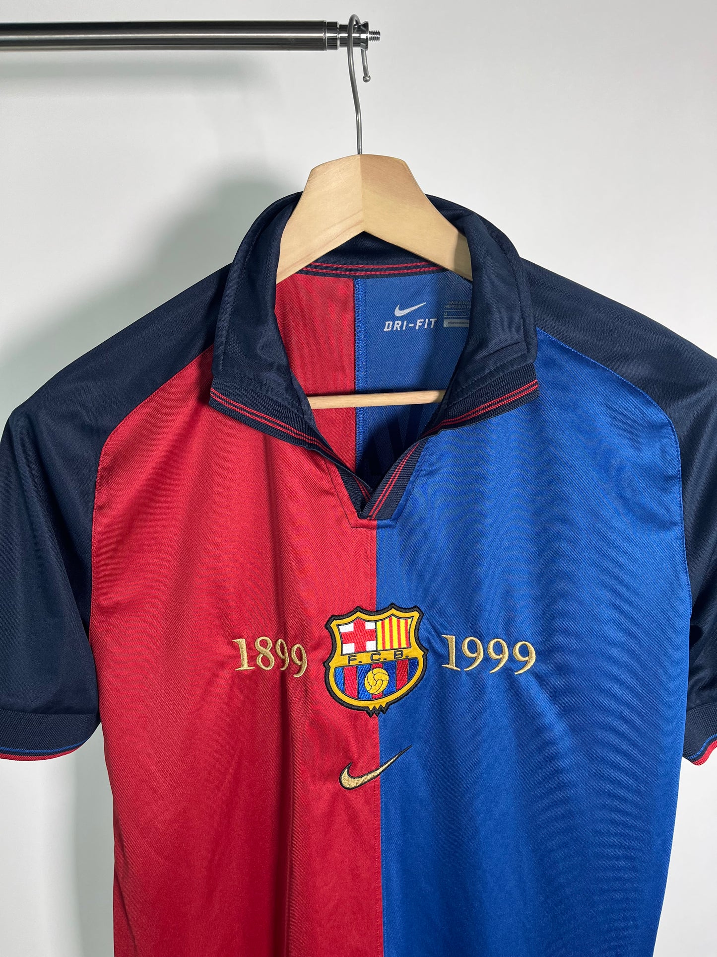 Jersey Barcelona Local 1999 2000 *Reedición 2013* Rivaldo (M)