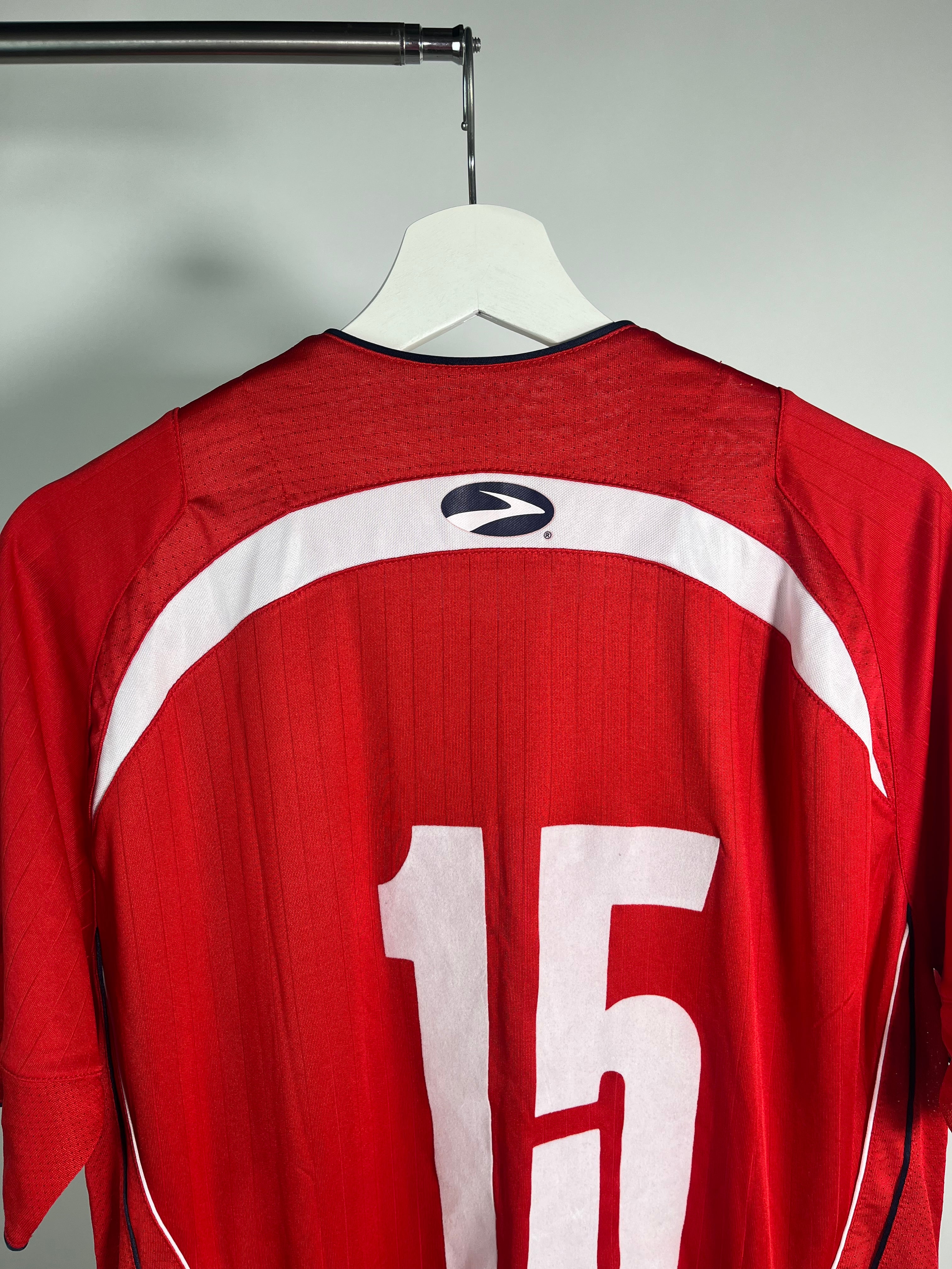 Jersey Chile Local 2007 2009 Match Worn Pablo Contreras (L)
