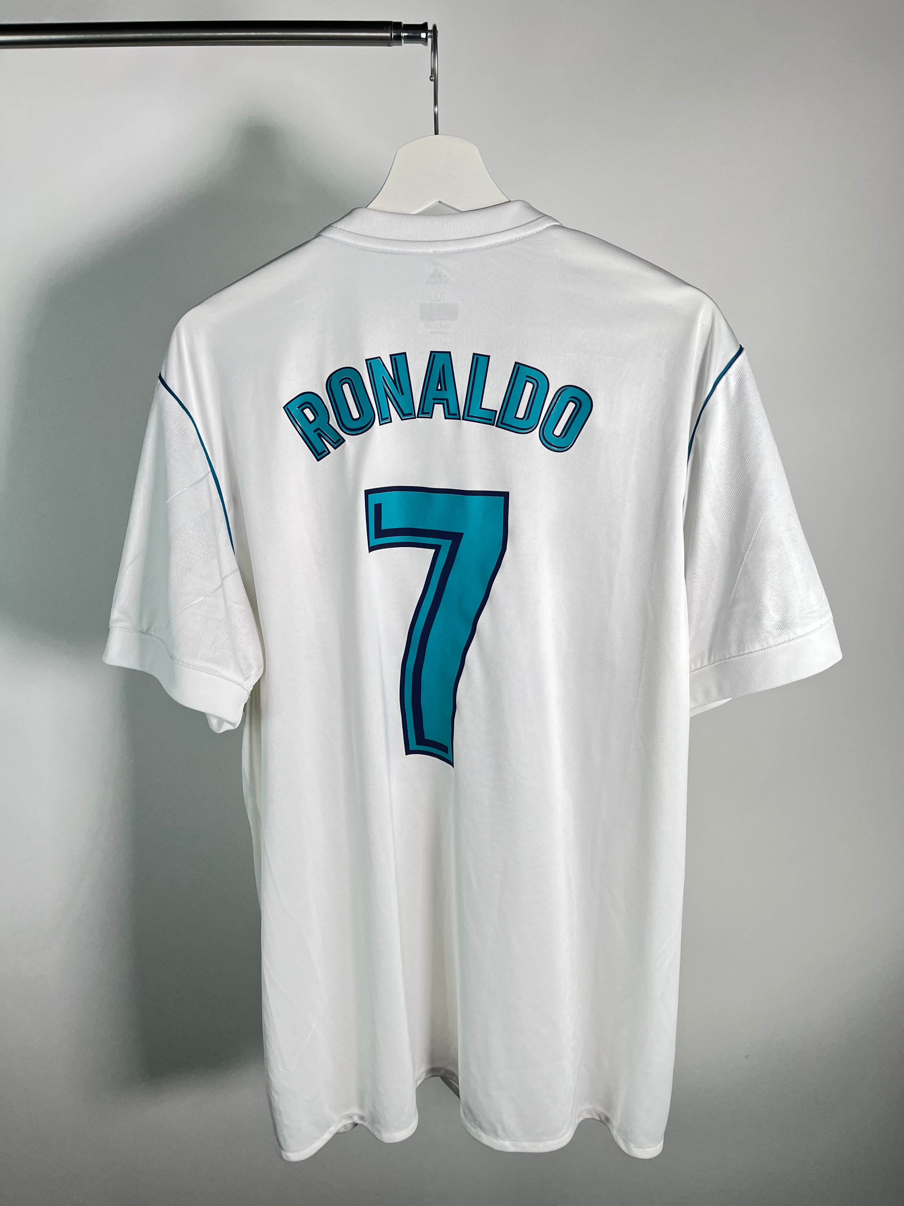 Jersey Real Madrid Local 2017 2018 Cristiano Ronaldo (XL)