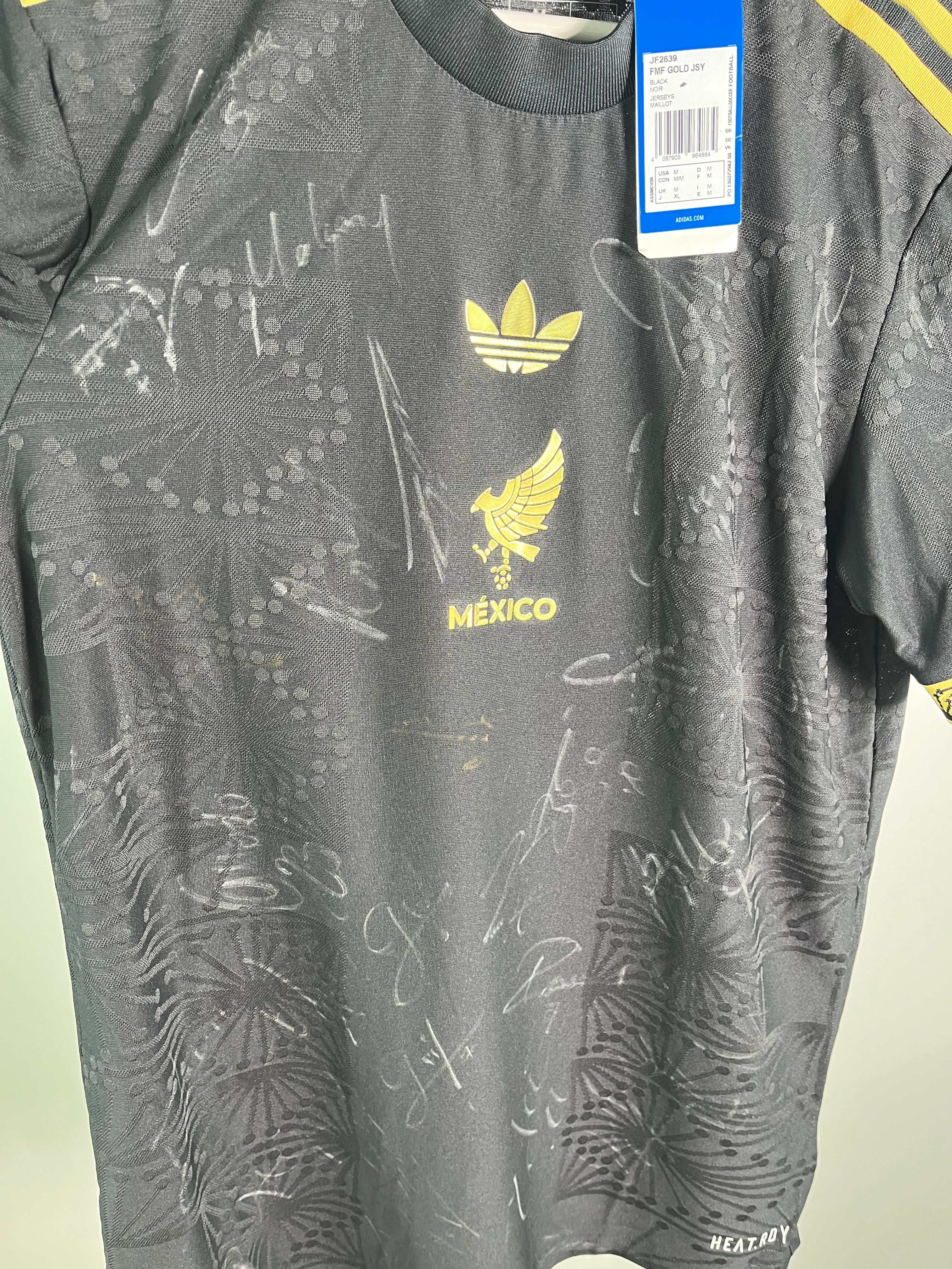 Jersey México Tercero 2025 2026 Autografiado Versión Jugador *C/Etiquetas* (M)