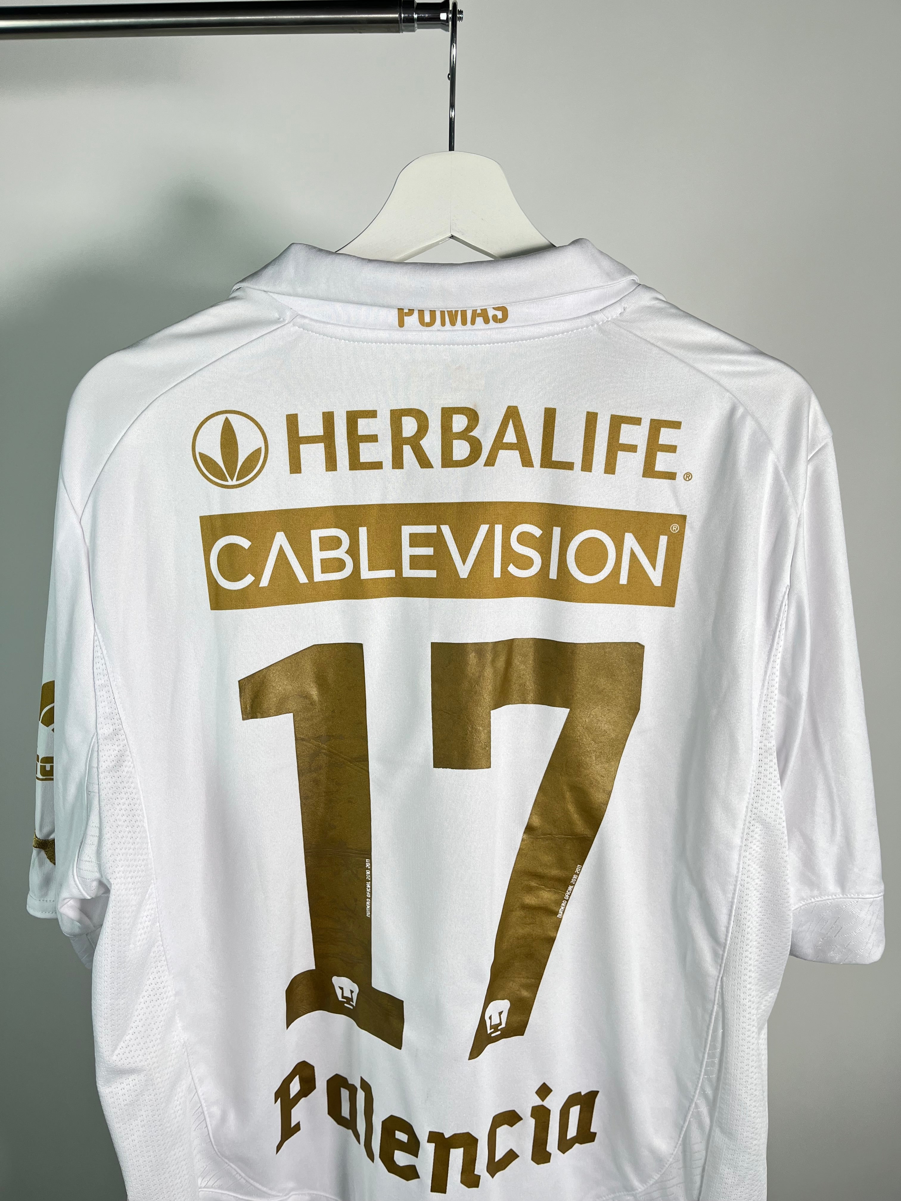 Jersey Pumas Local 2010 2011 Utilería Francisco “Paco” Palencia (XL)