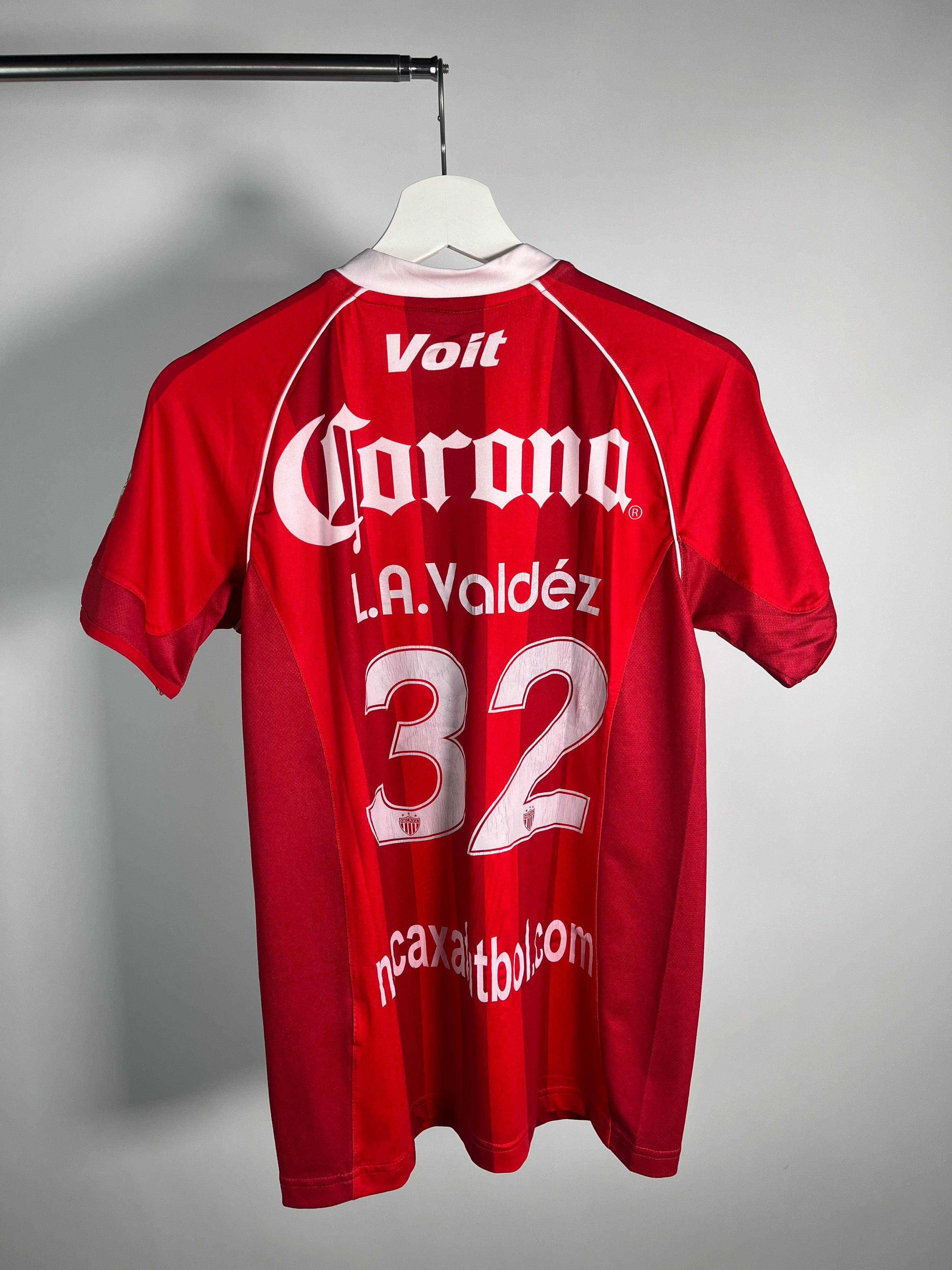 Jersey Necaxa Visita 2009 2010 Utilería Luis Valdés (XS)