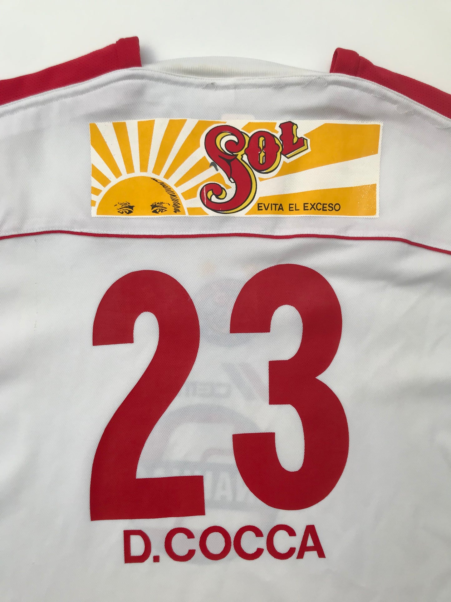 Jersey Veracruz Visita 2003 2004 Match Worn Diego Cocca (L)