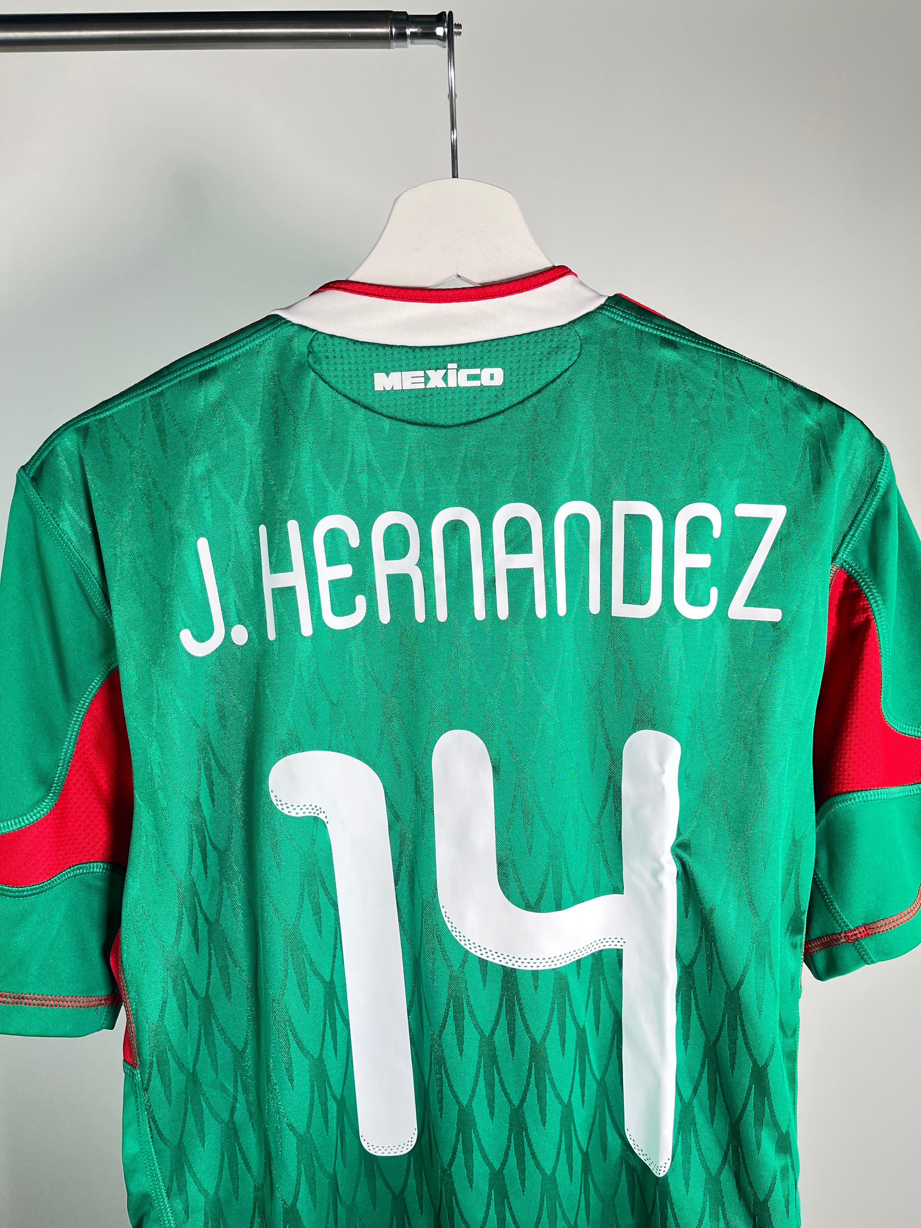 Jersey México Local 2010 2011 *Match Detail vs Francia* Javier Hernández (M)