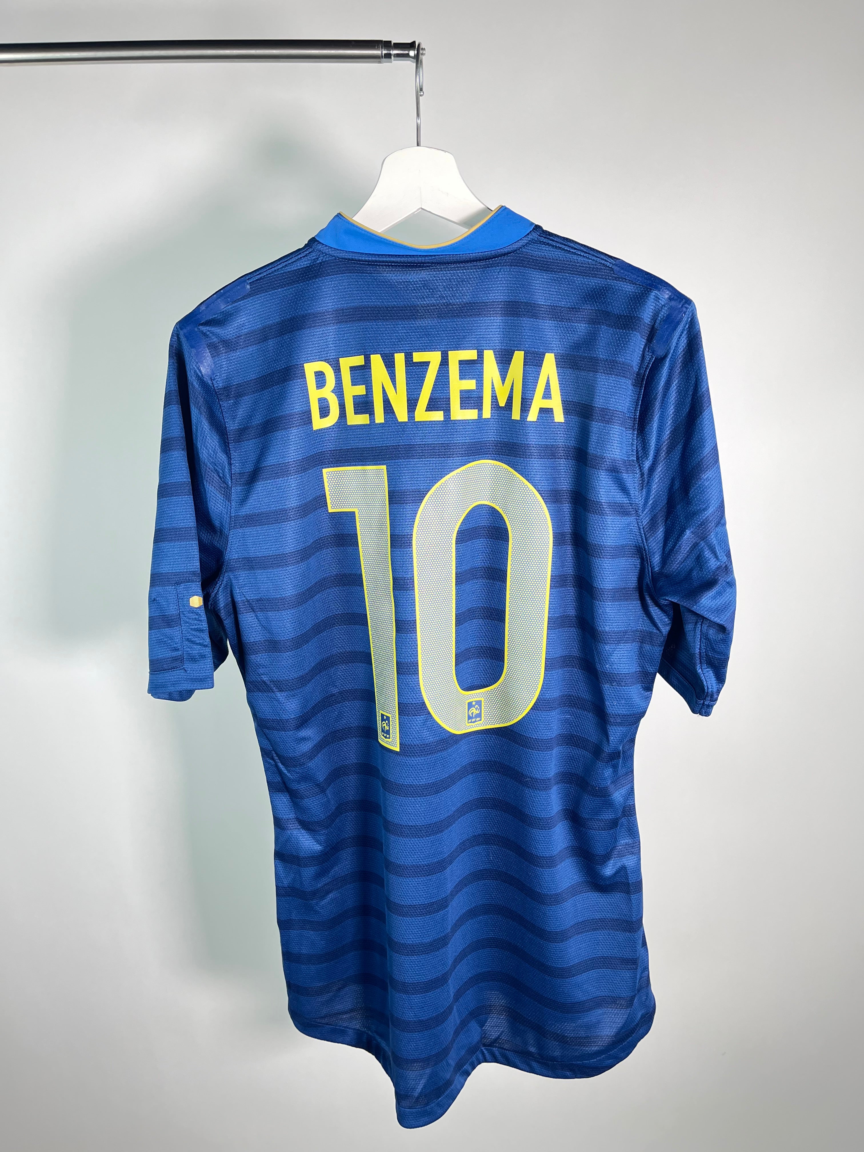 Jersey Francia Local 2012 2013 Versión Jugador Karim Benzema (L)