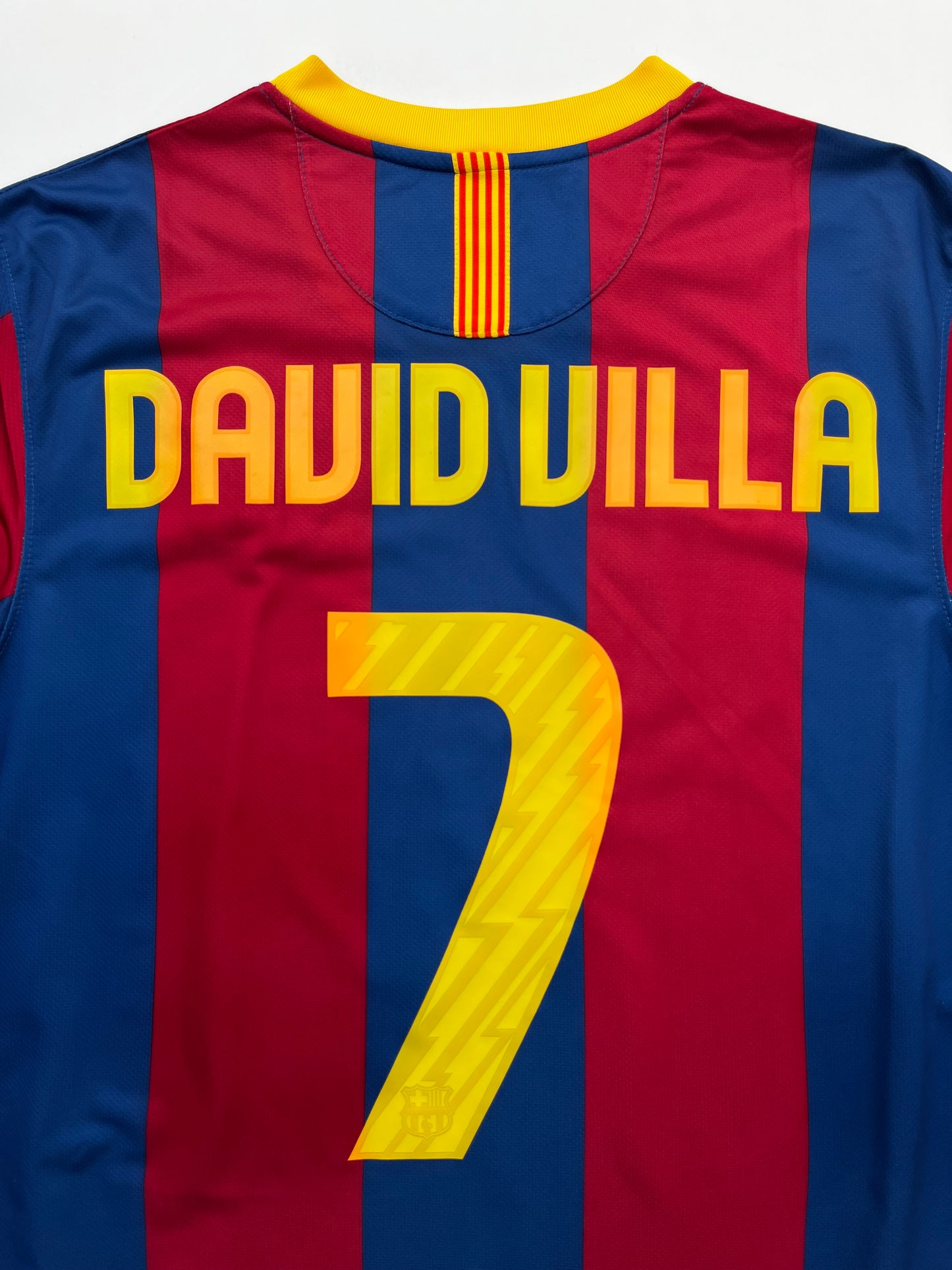 Jersey Barcelona Local 2010 2011 David Villa (L)