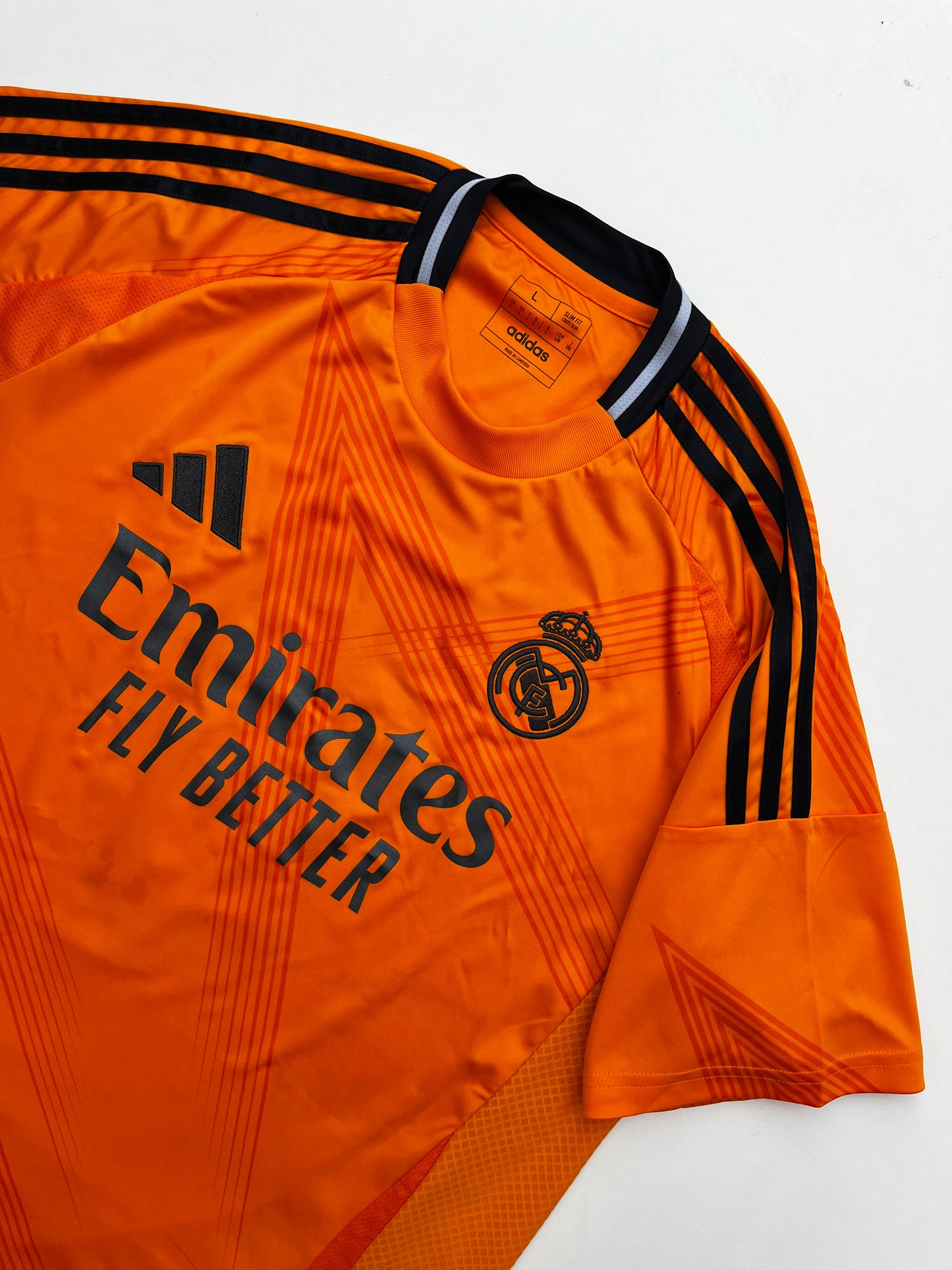 Jersey Real Madrid Visita 2024 2025 Kylian Mbappé (L)