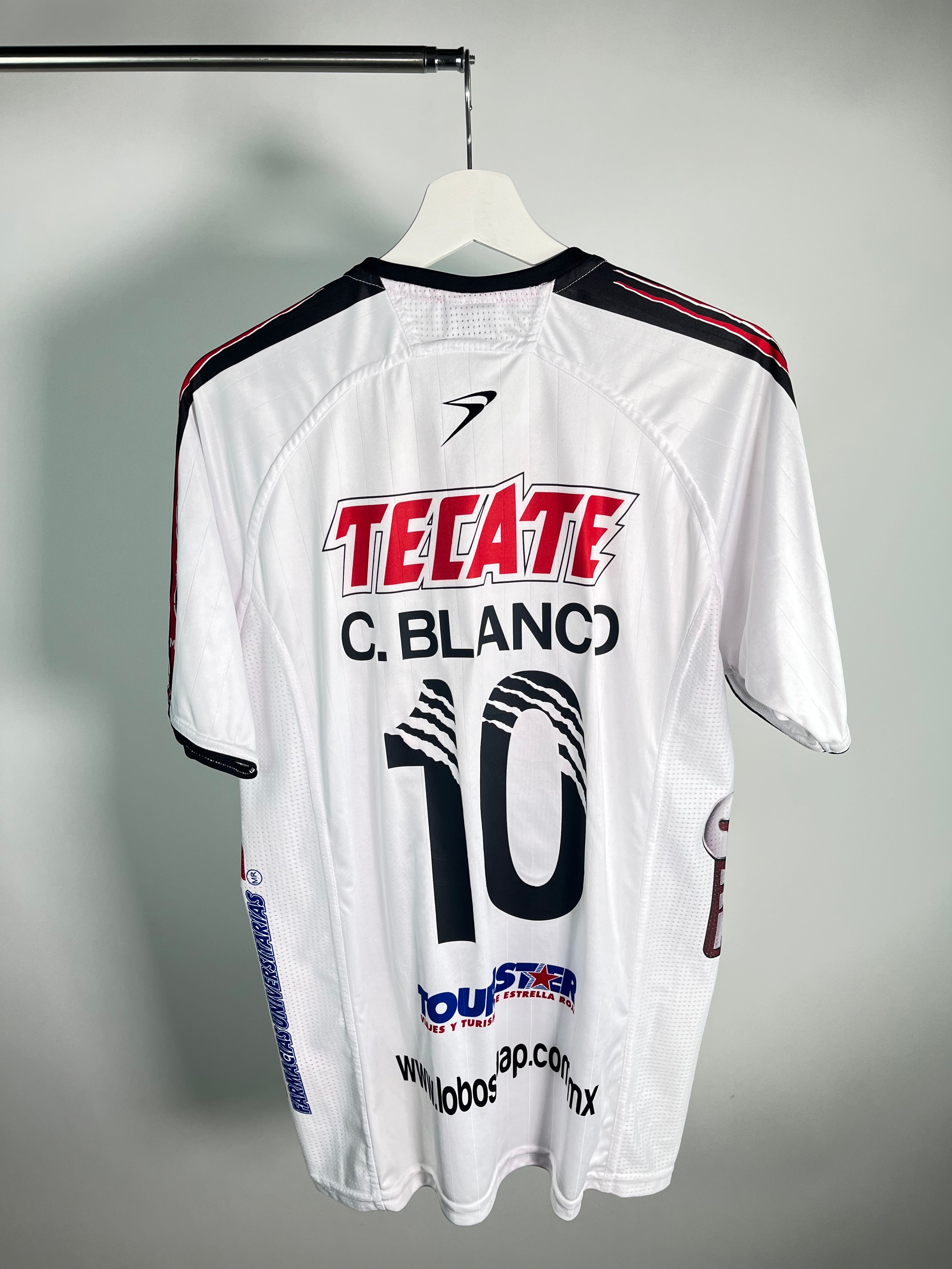 Jersey Lobos BUAP Local 2015 2016 Cuauhtémoc Blanco (L)