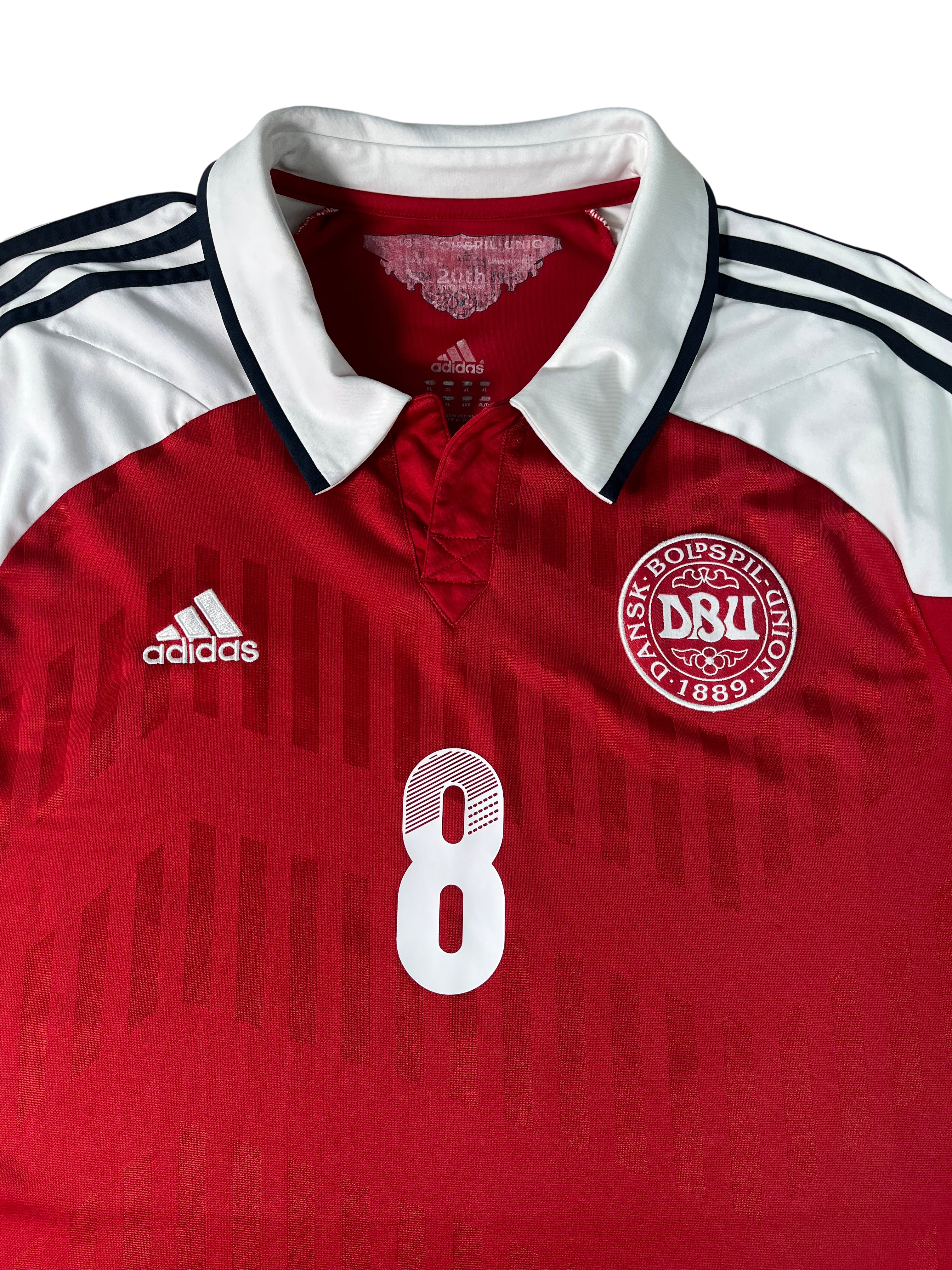 Jersey Dinamarca Local 2012 2013 Christian Eriksen (XL)
