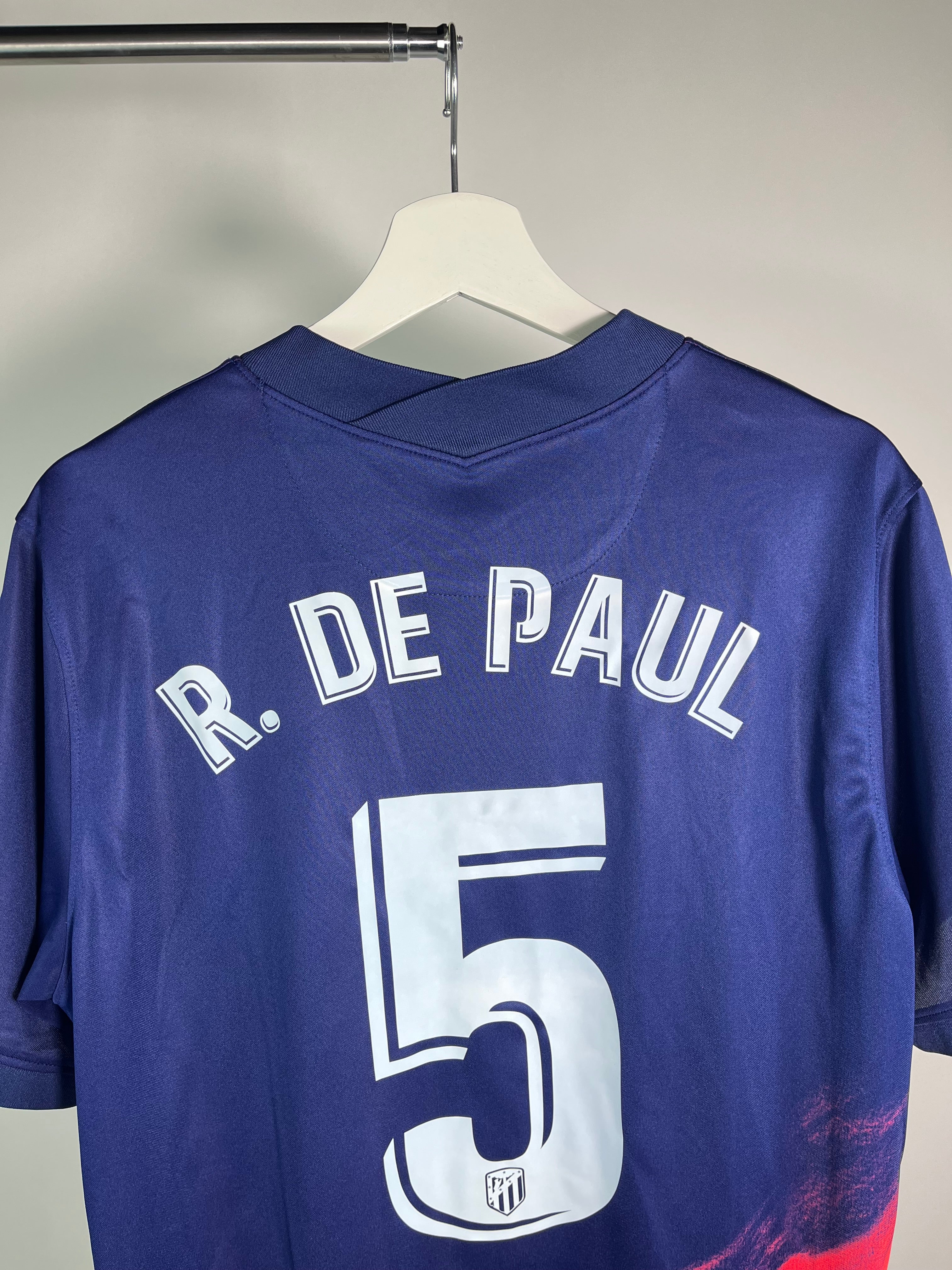 Jersey Atlético de Madrid Visita 2021 2022 Rodrigo De Paul (L)