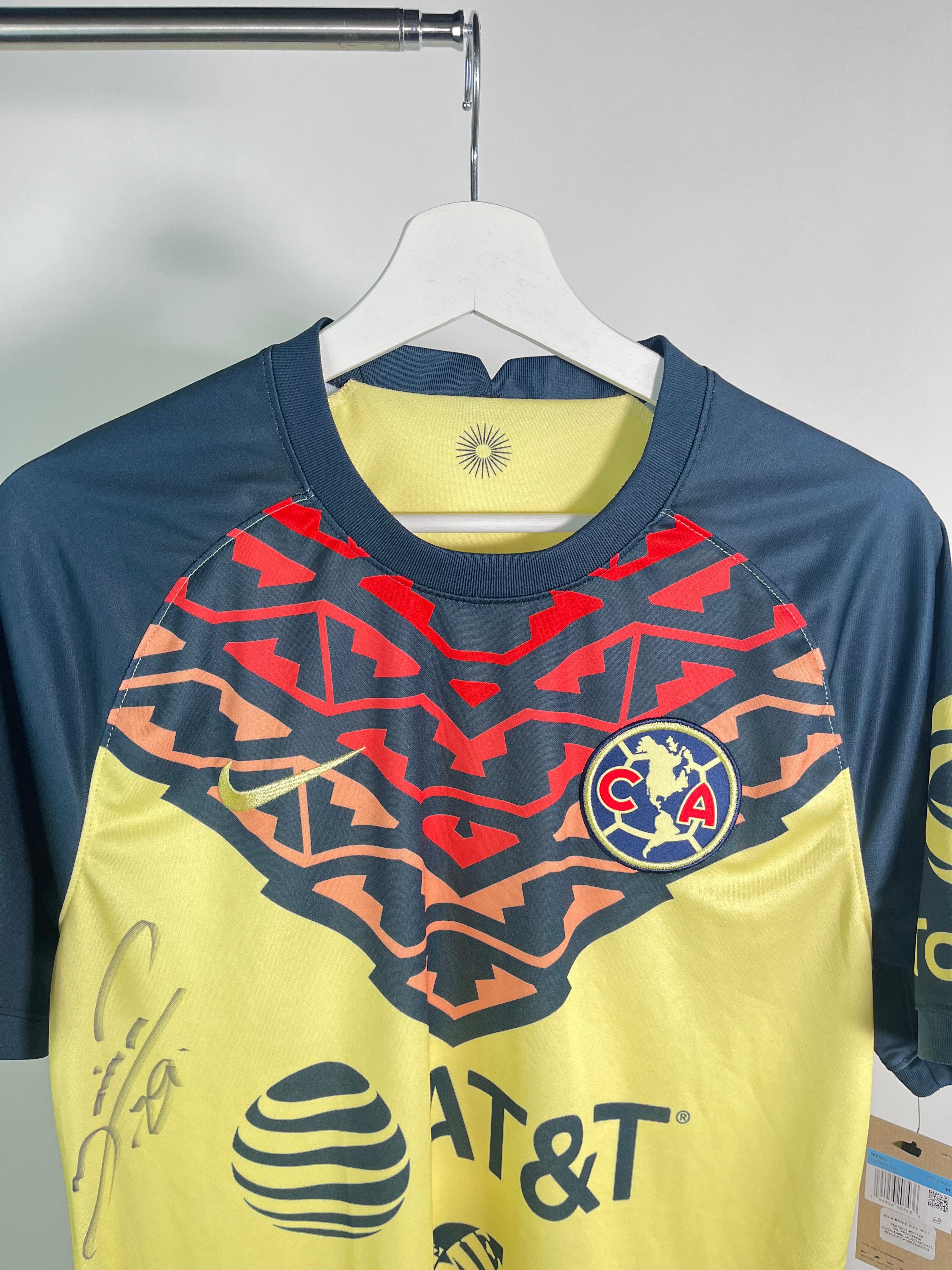 Jersey Club América Local 2021 2022 Autografiada *C/Etiquetas* (M)