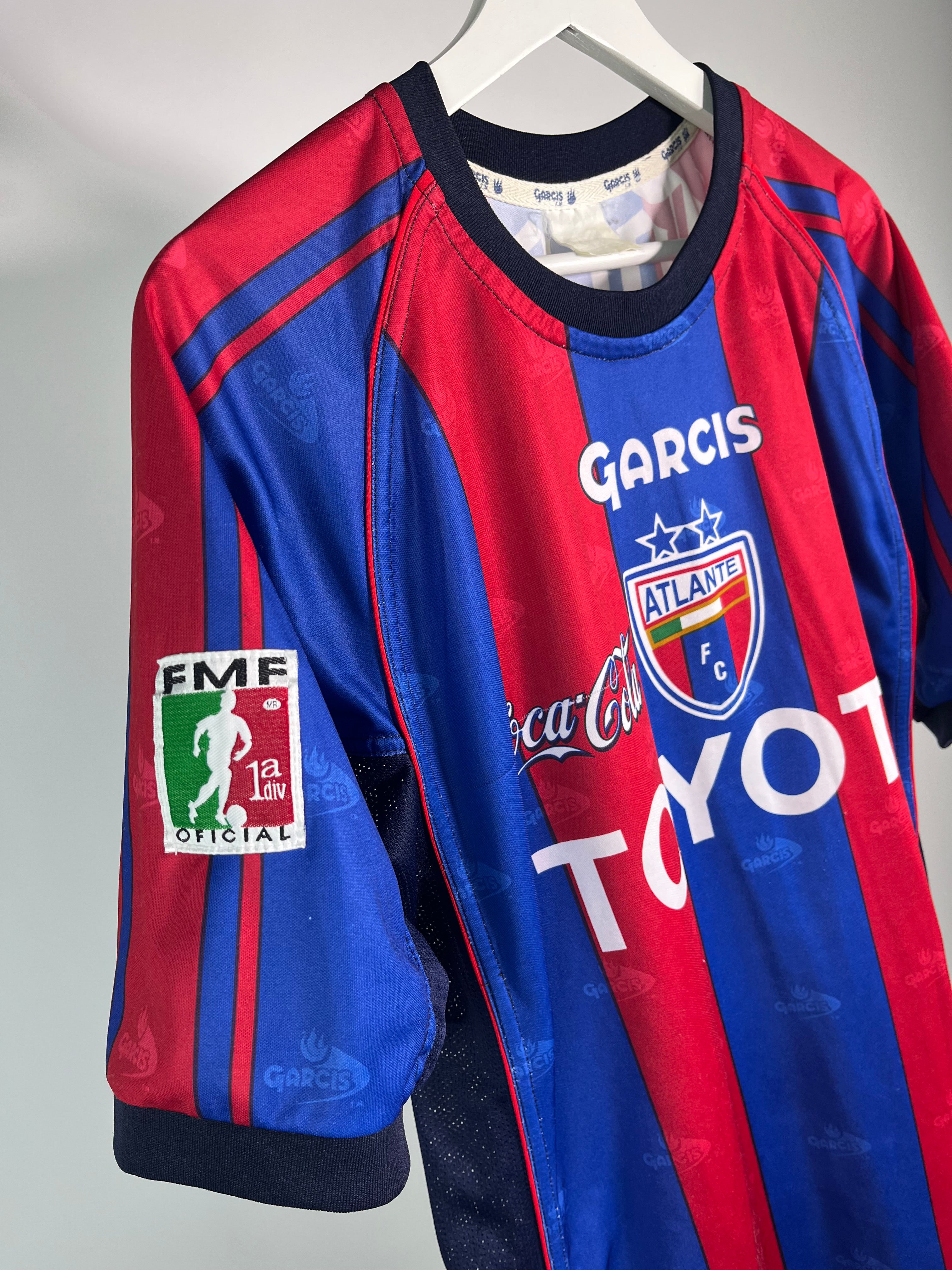 Jersey Atlante Local 2002 2003 Utileria Santiago Baños (S)