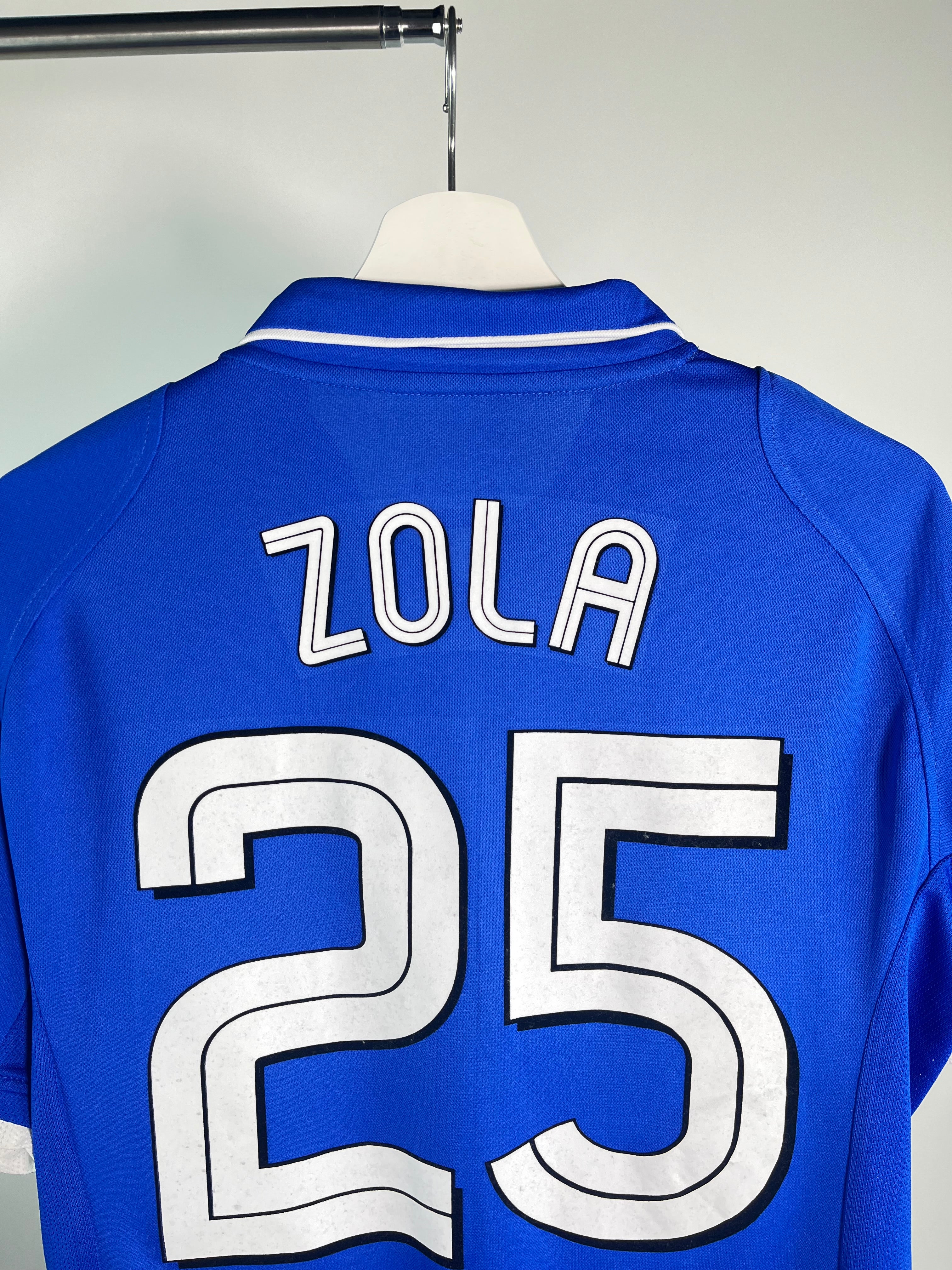 Jersey Chelsea Local 2001 2002 Gianfranco Zola (M)