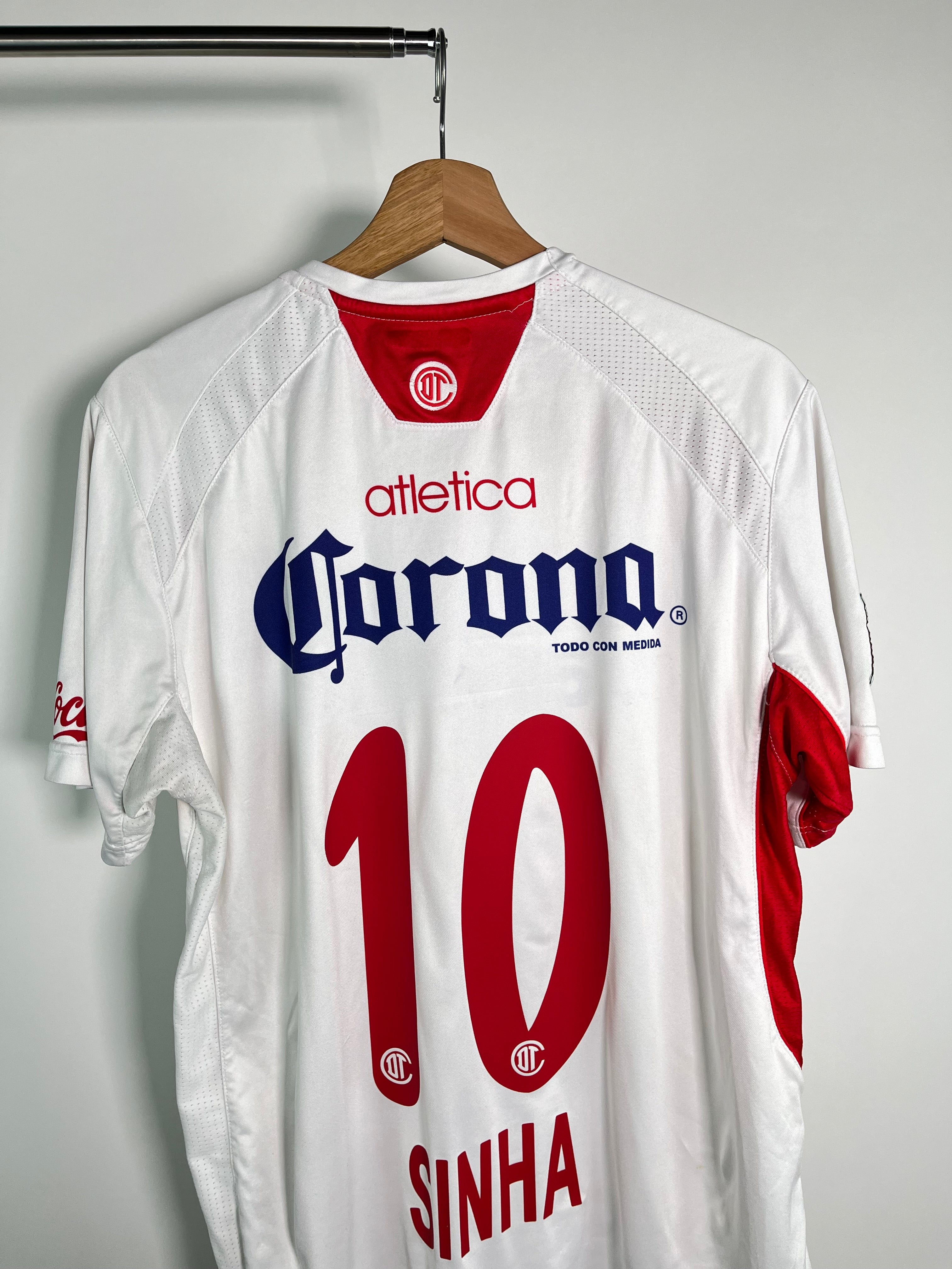 Jersey Toluca Visita 2009 2010 Sinha (L)