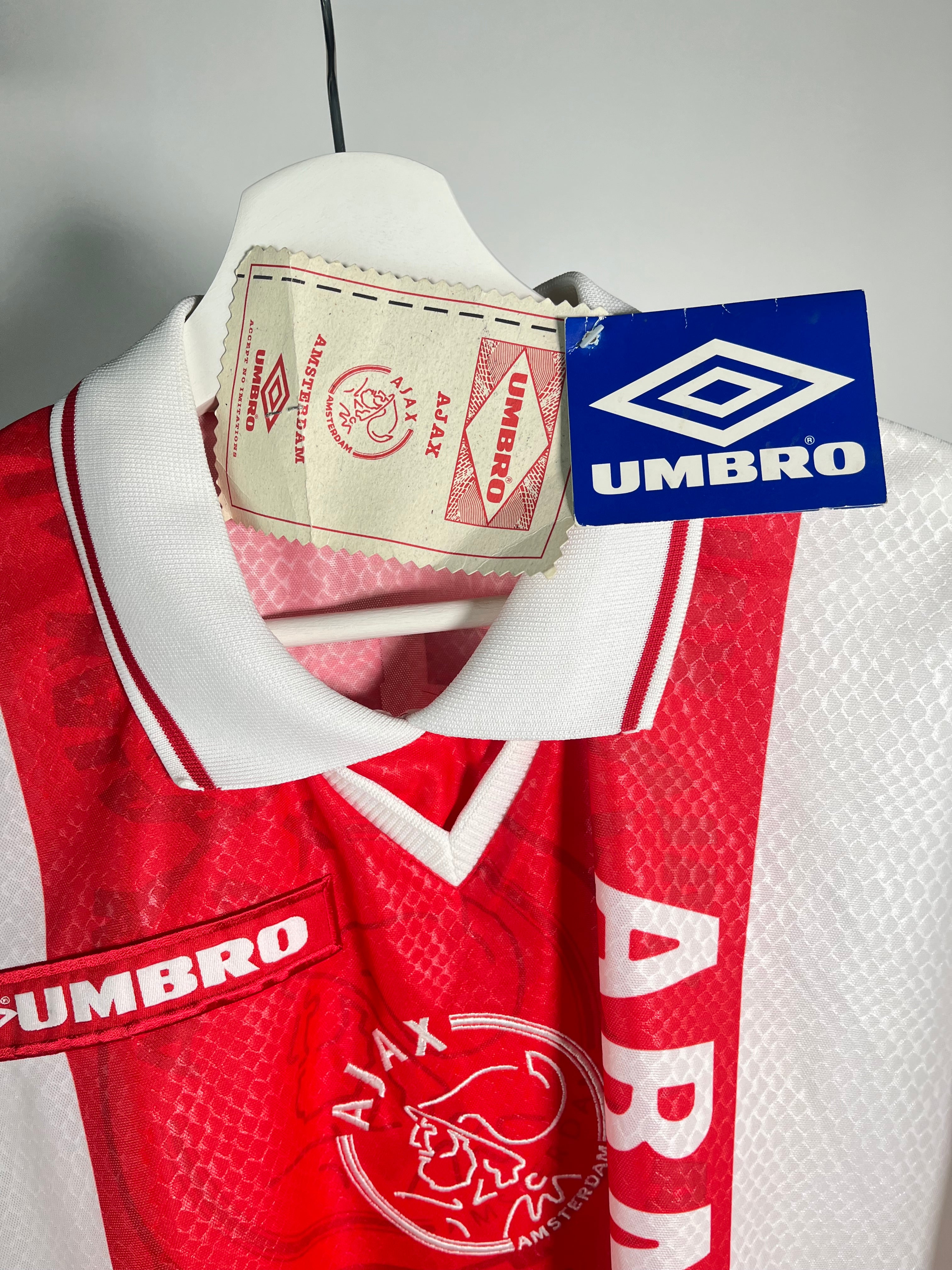Jersey Ajax Local 1998 1999 Frank de Boer *C/Etiquetas* (XL)