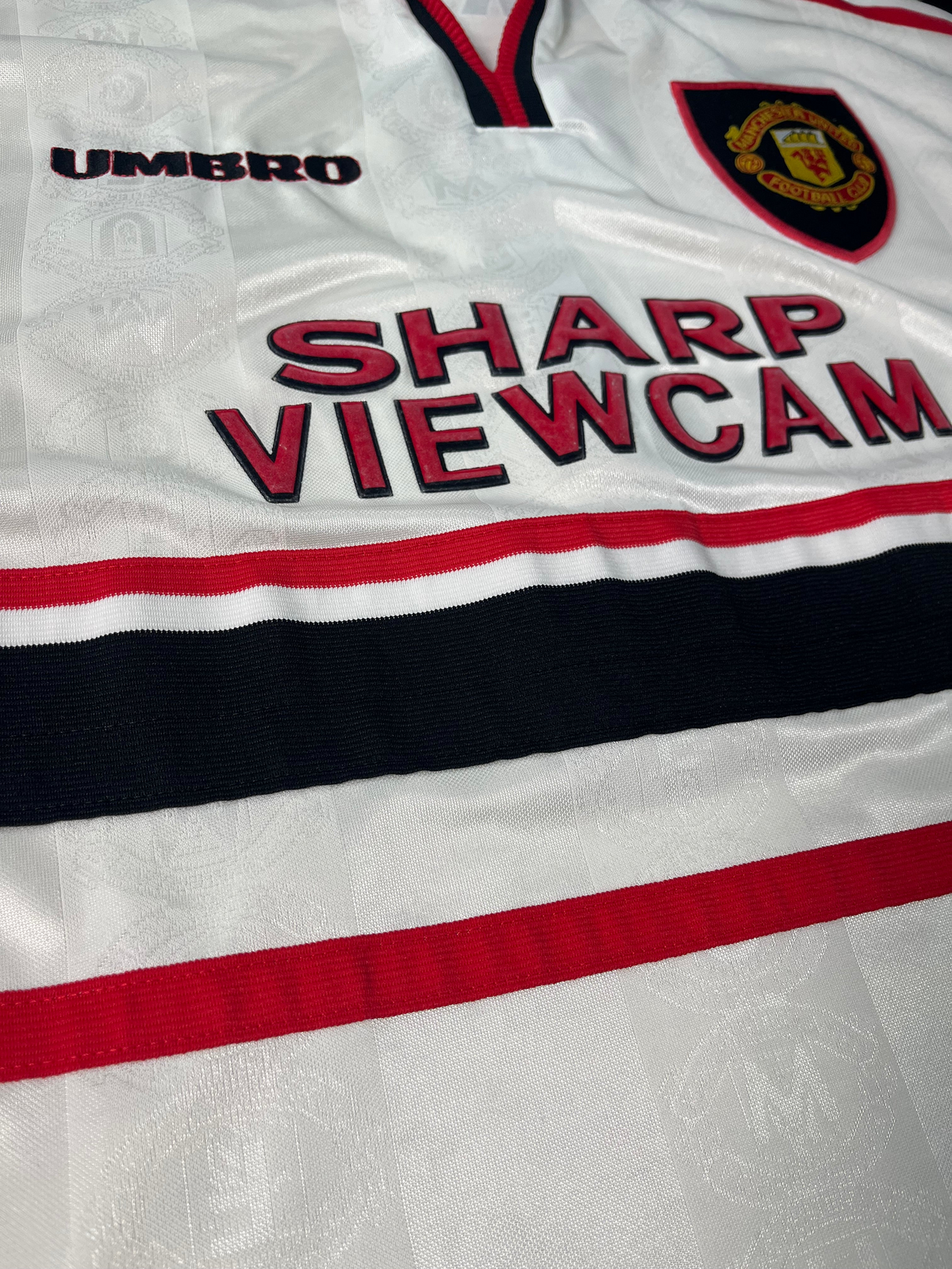 Jersey Manchester United Visita 1998 1999 David Beckham (XL)