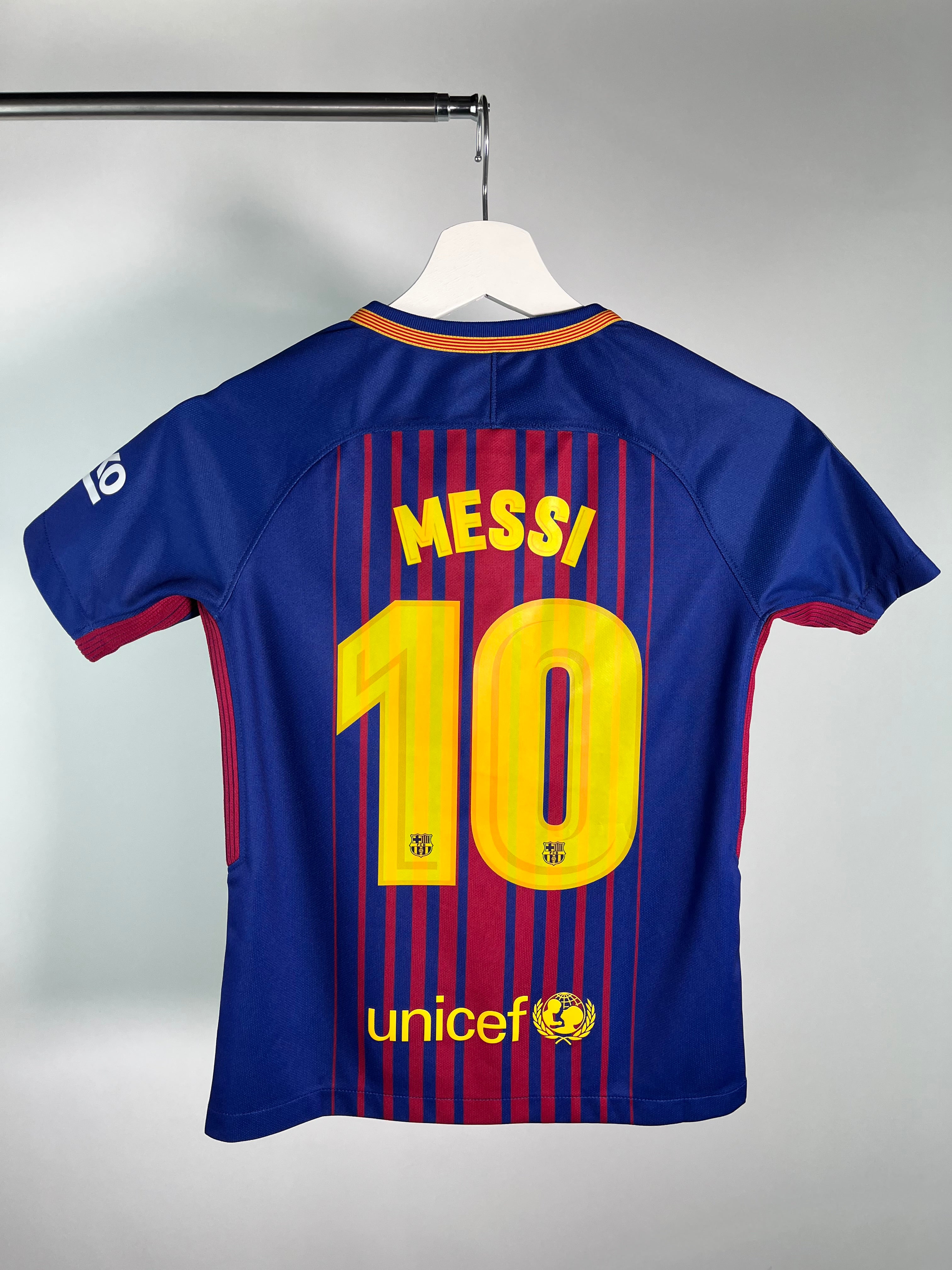 Jersey Barcelona Local 2017 2018 Lionel Messi (S Niño)
