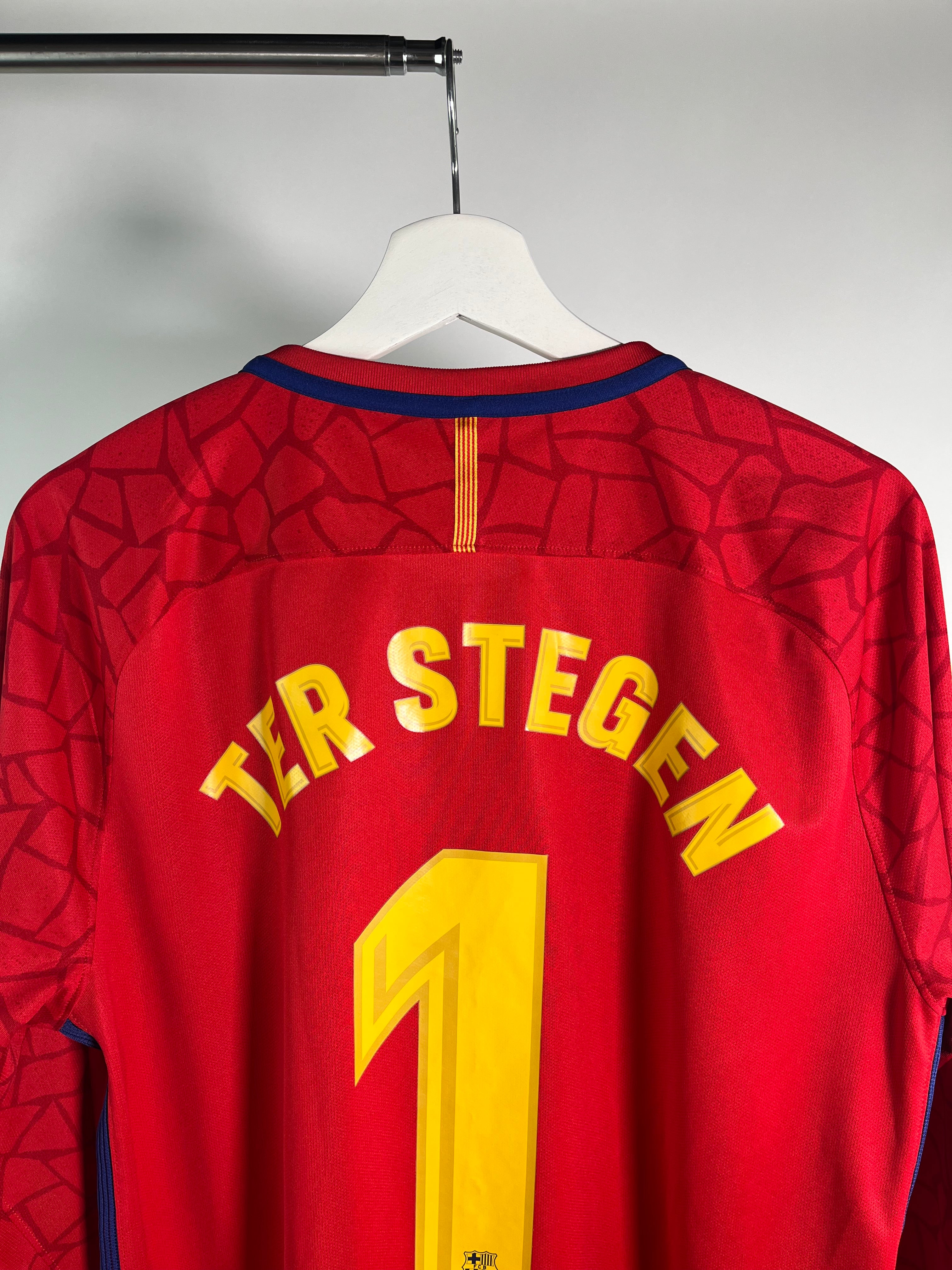 Jersey Barcelona Portero 2017 2018 Manga Larga Marc-André Ter Stegen (L)