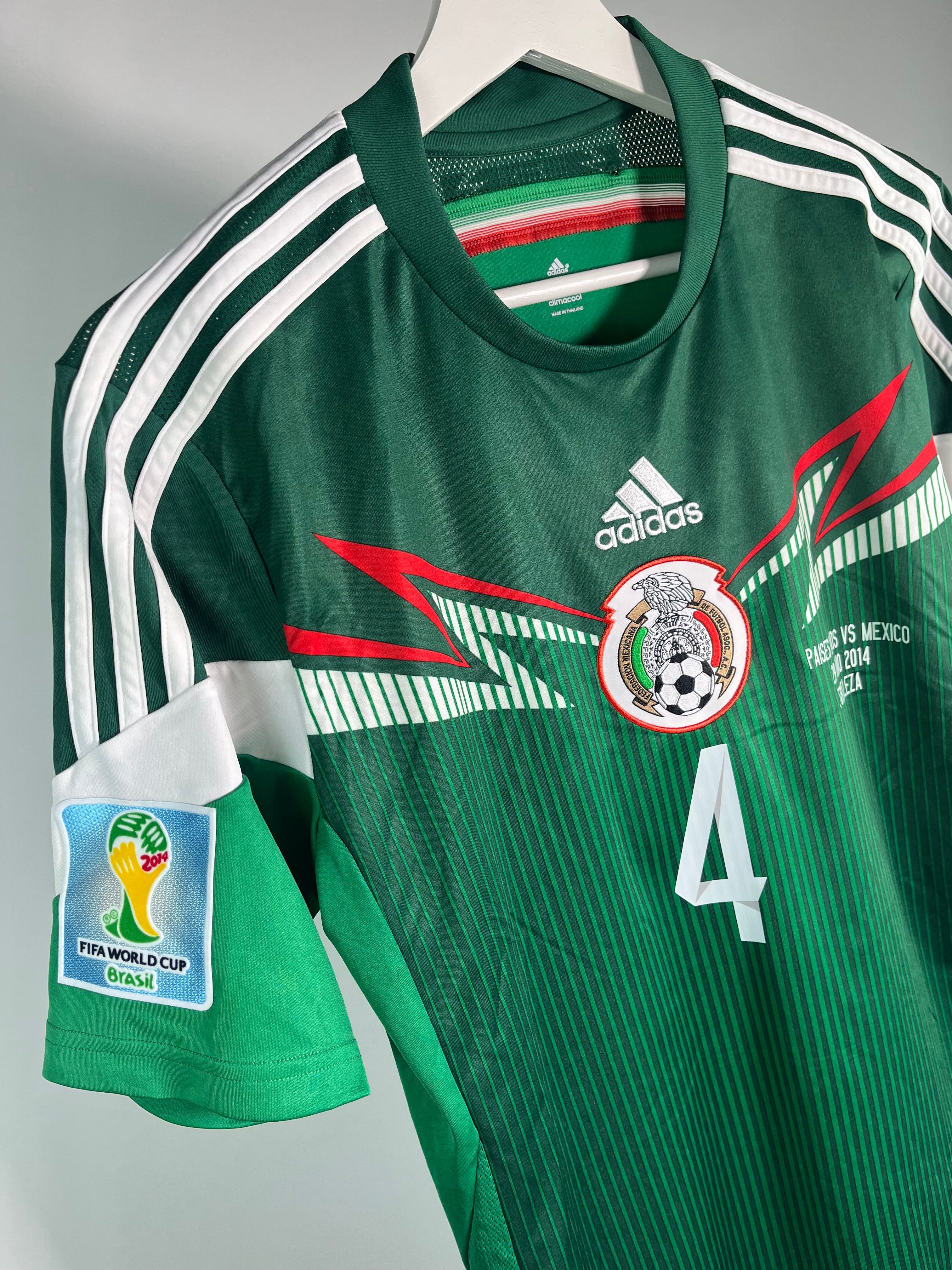 Jersey México Local 2014 2015 *Match Detail vs Países Bajos* Rafael Márquez (S)