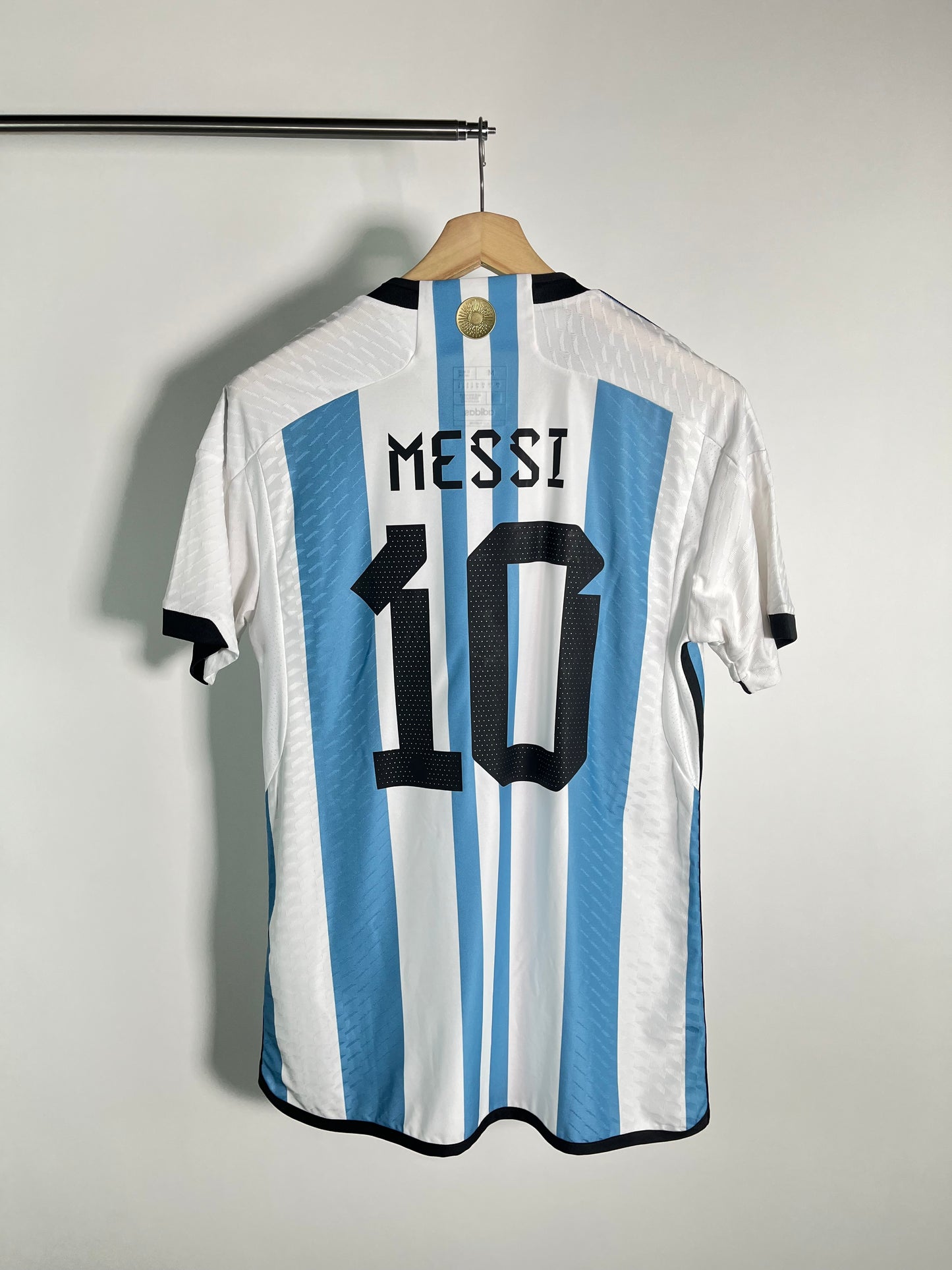 Jersey Argentina Local 2022 2023 Versión Jugador Lionel Messi (M)