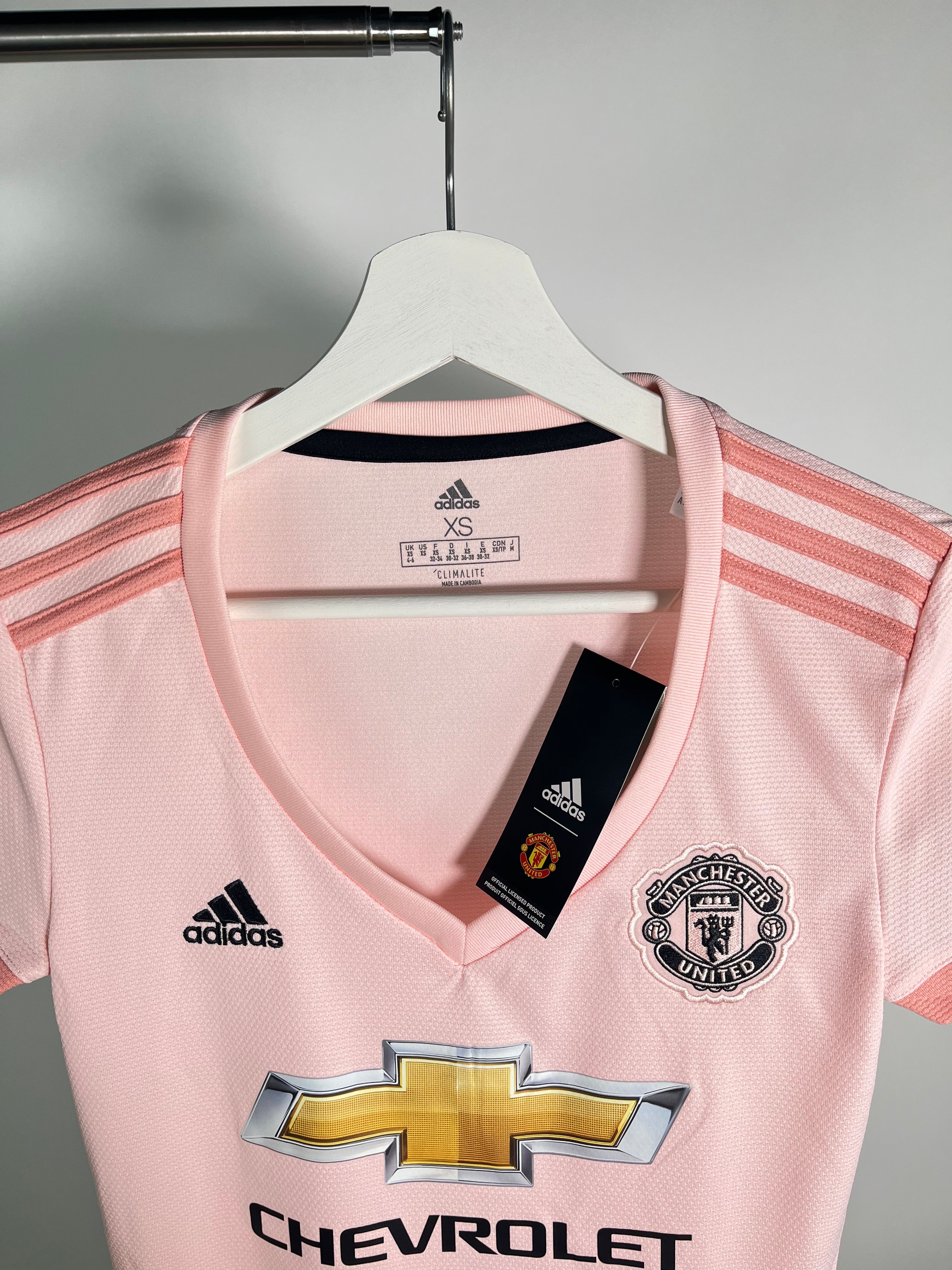 Jersey Manchester United Visita 2018 2019 *C/Etiquetas* (XS Mujer)