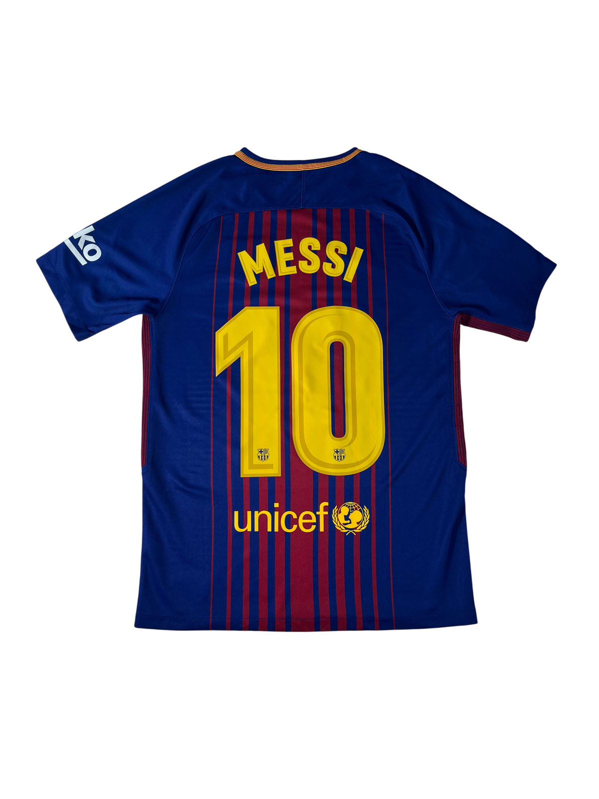 Jersey Barcelona Local 2017 2018 Lionel Messi (S)