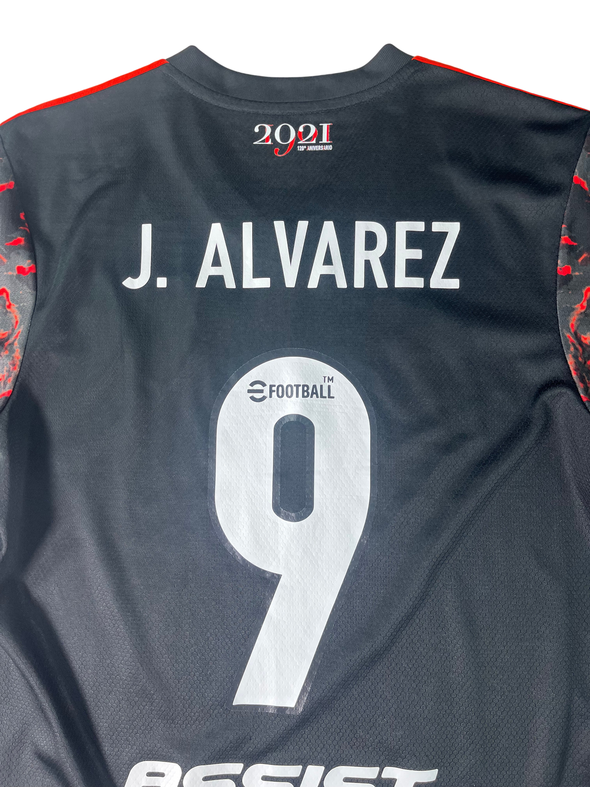 Jersey River Plate Visita 2021 2022 Julián Alvarez (M)