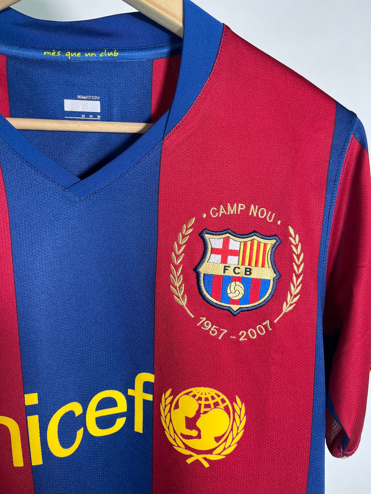 Jersey Barcelona Local 2007 2008 Lionel Messi (M)