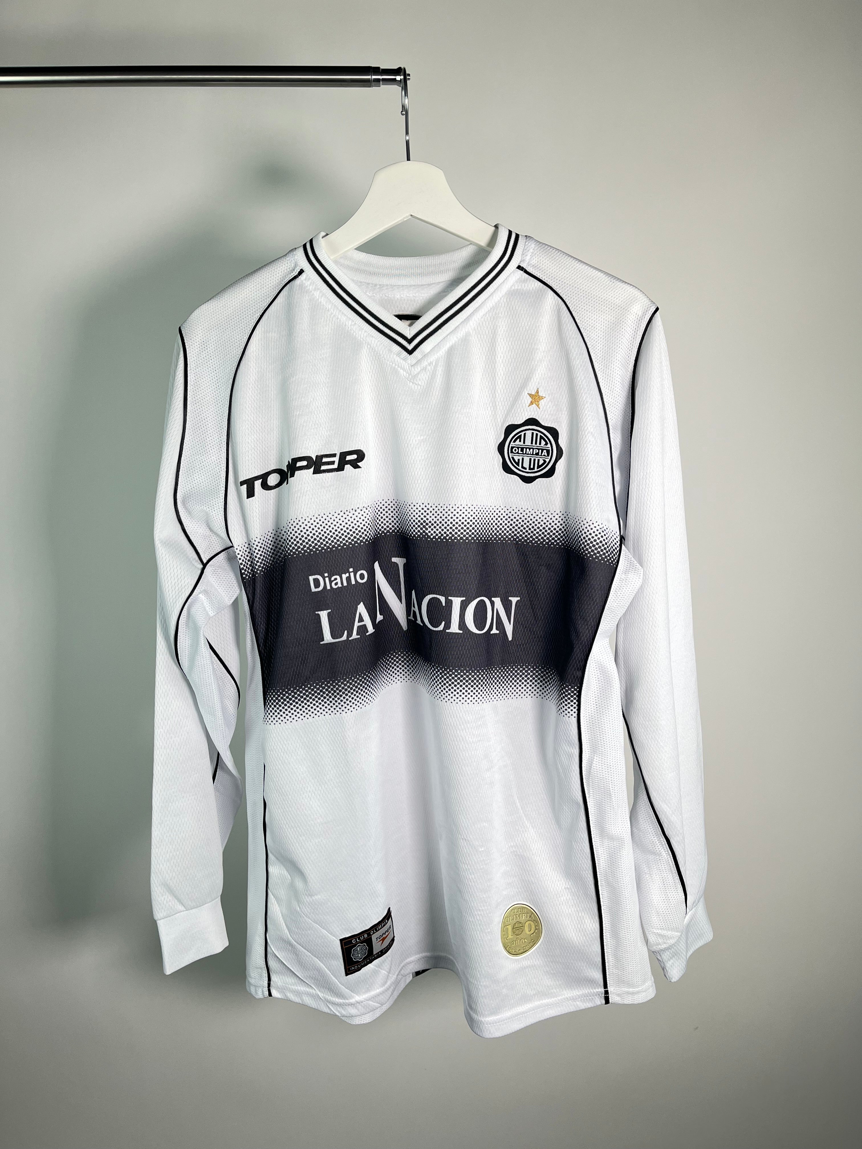 Jersey Olimpia Local 2003 2004 Manga Larga (L)