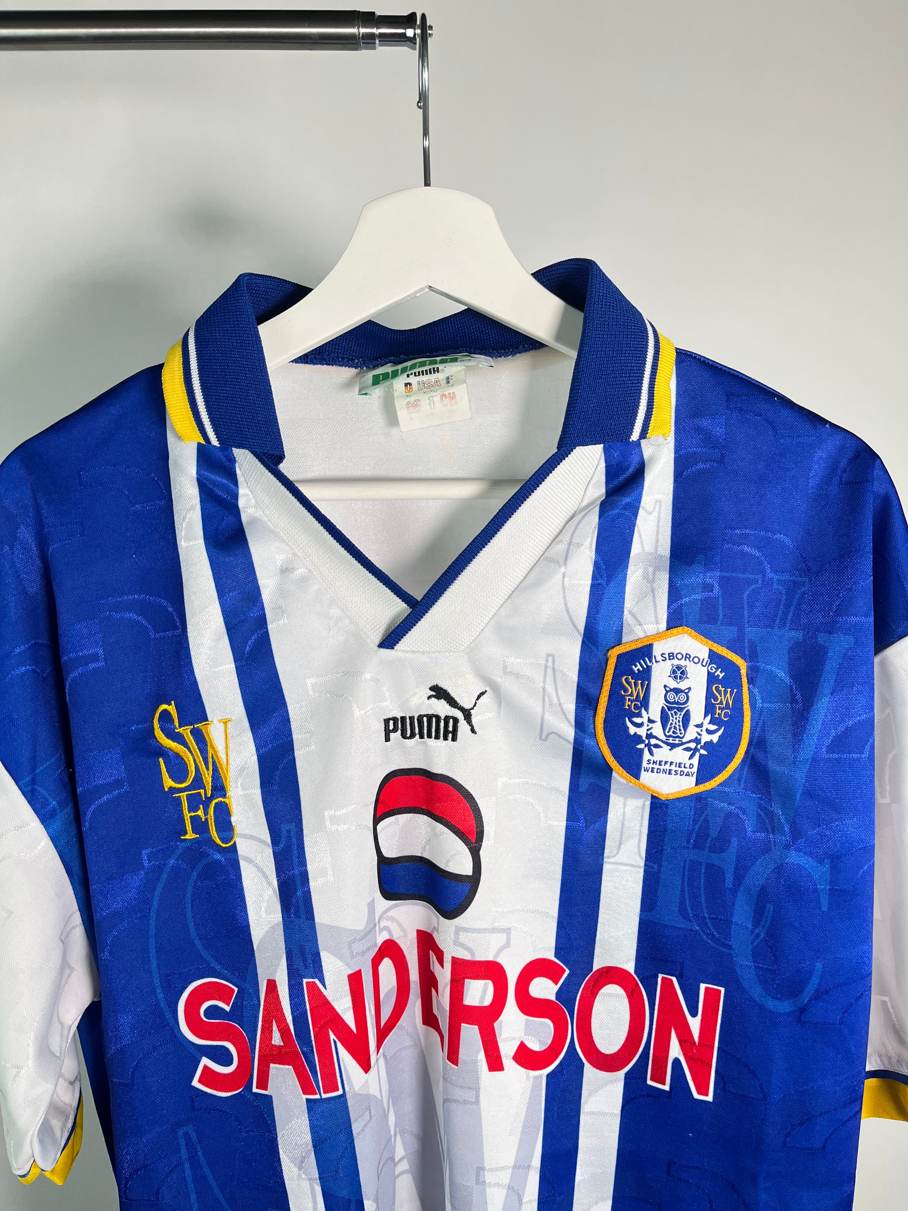 Jersey Sheffield Wednesday Local 1995 1996 (XL Niño)