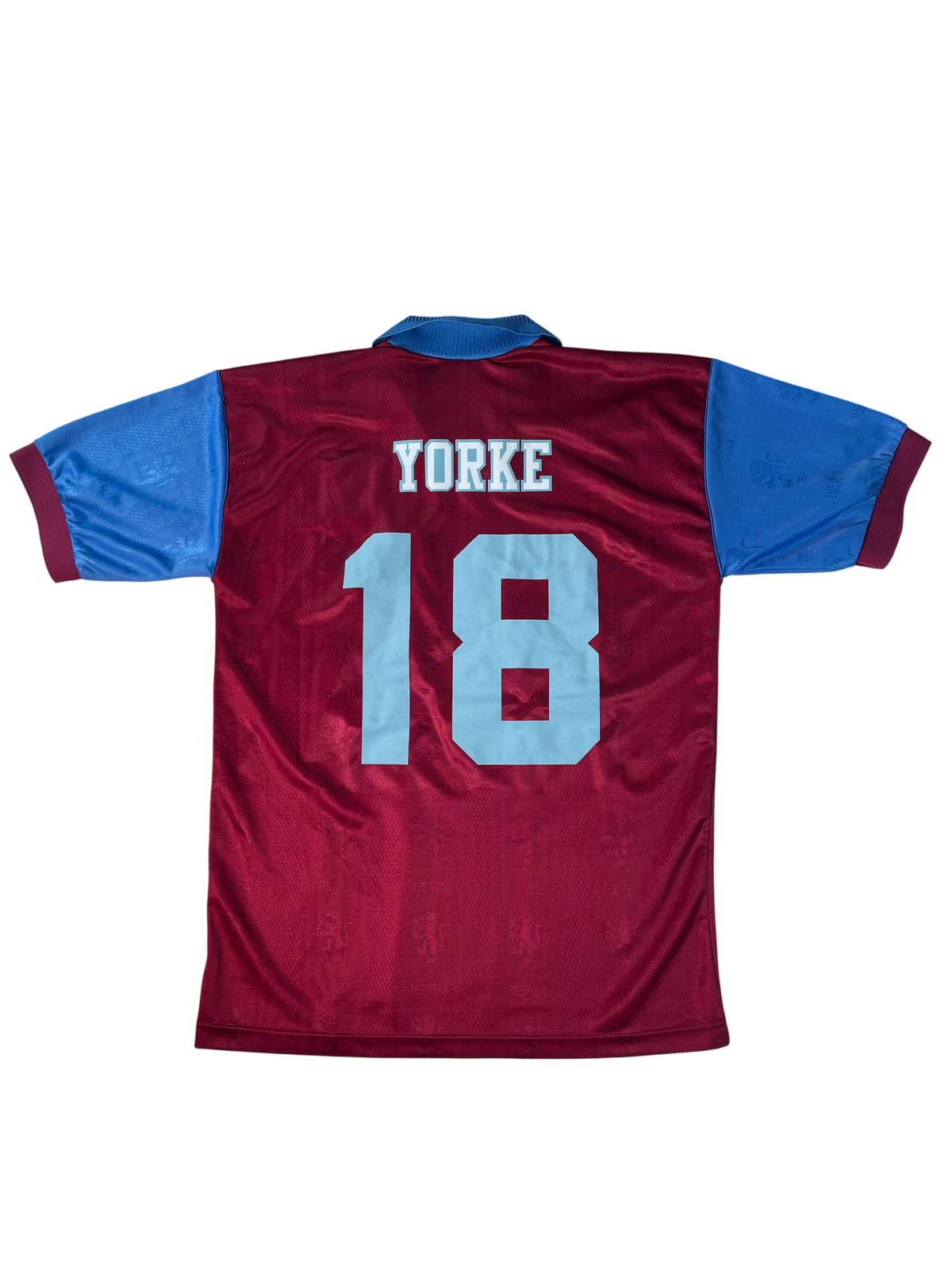 Jersey Aston Villa Local 1995 1997 Dwight Yorke (L)