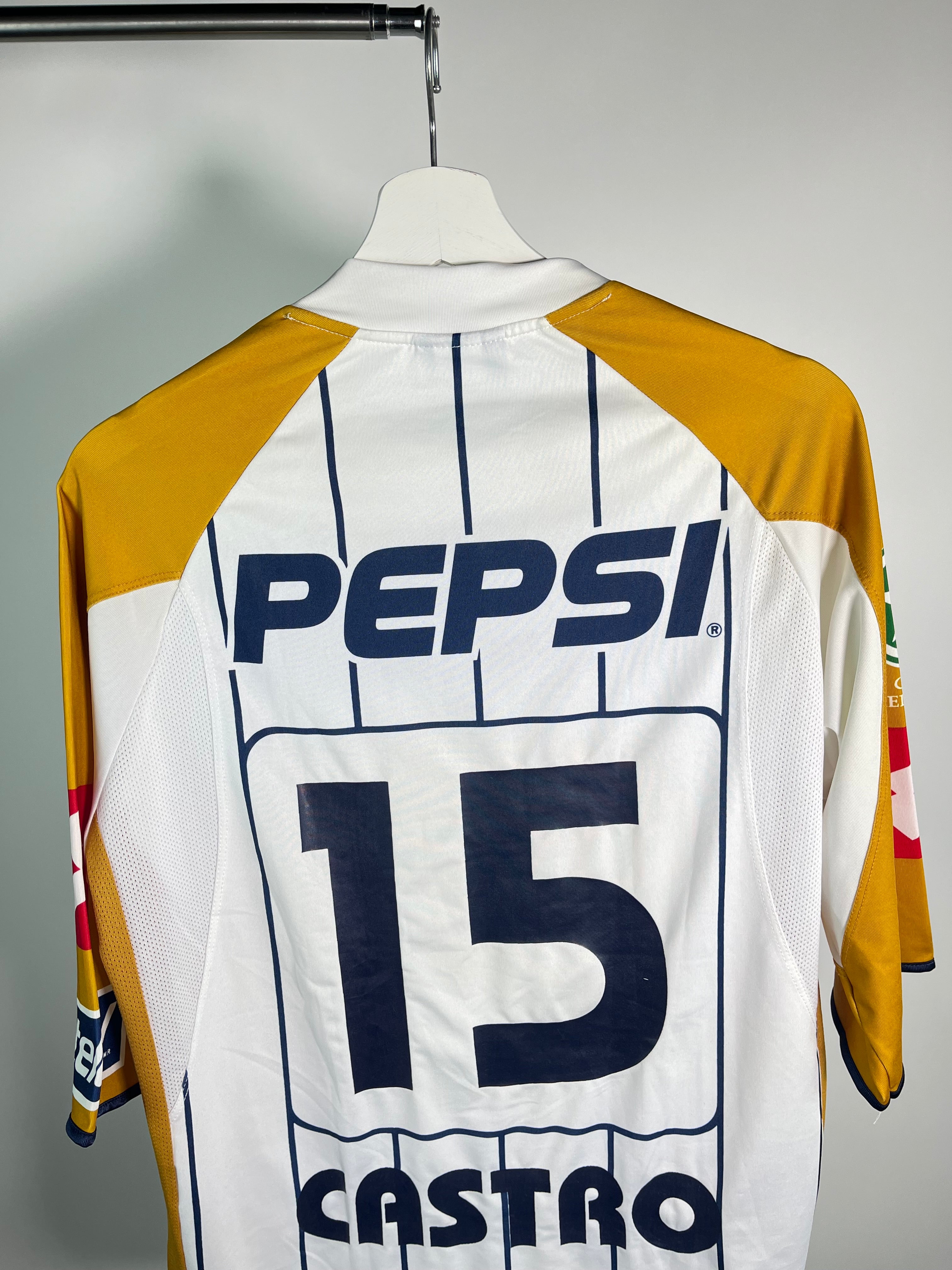 Jersey Pumas Local 2003 2004 Match Worn Israel Castro (M)