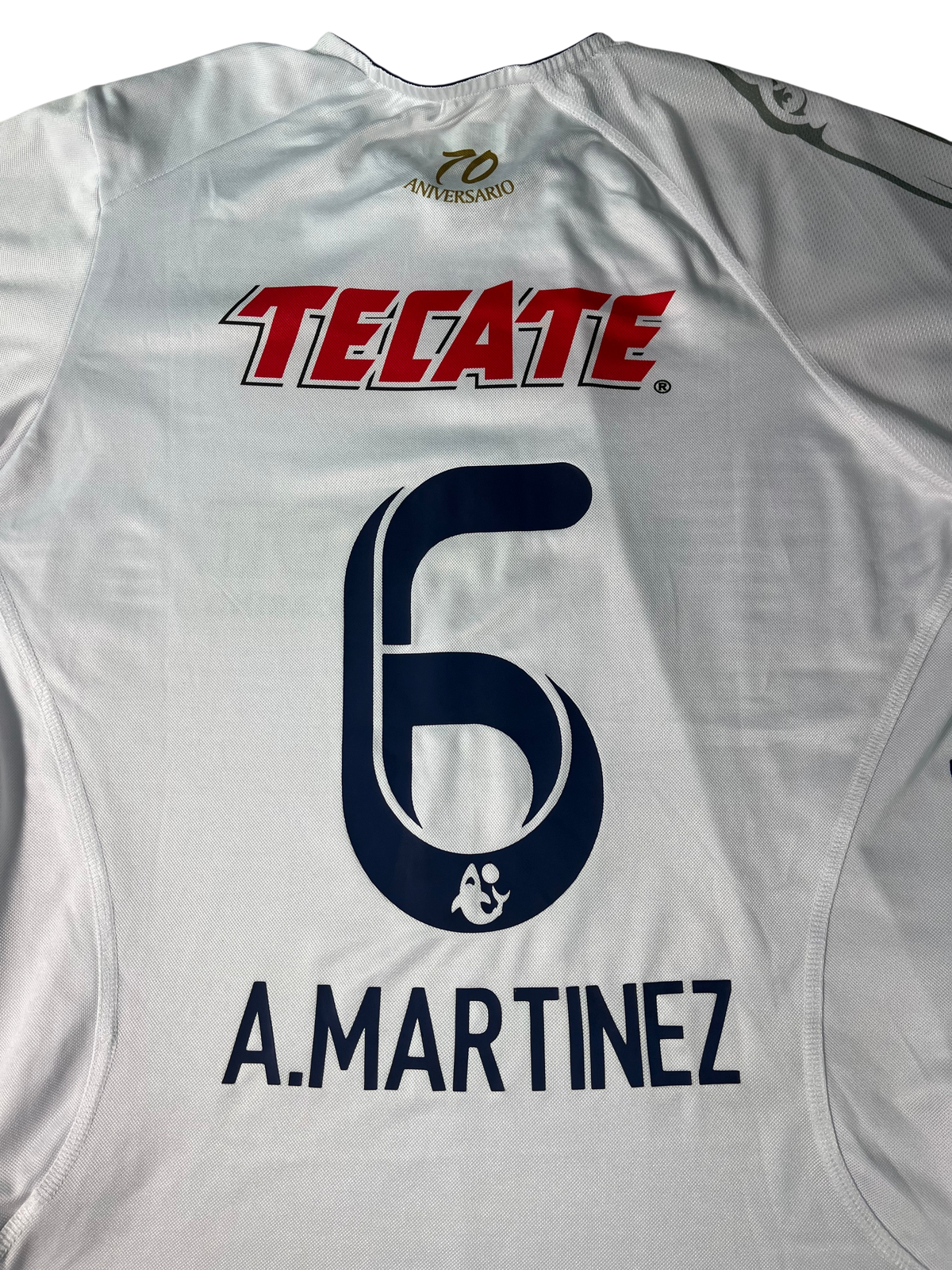 Jersey Veracruz Tercera 2013 2014 Utilería *70 Aniversario* Luis Antonio Martínez (L)
